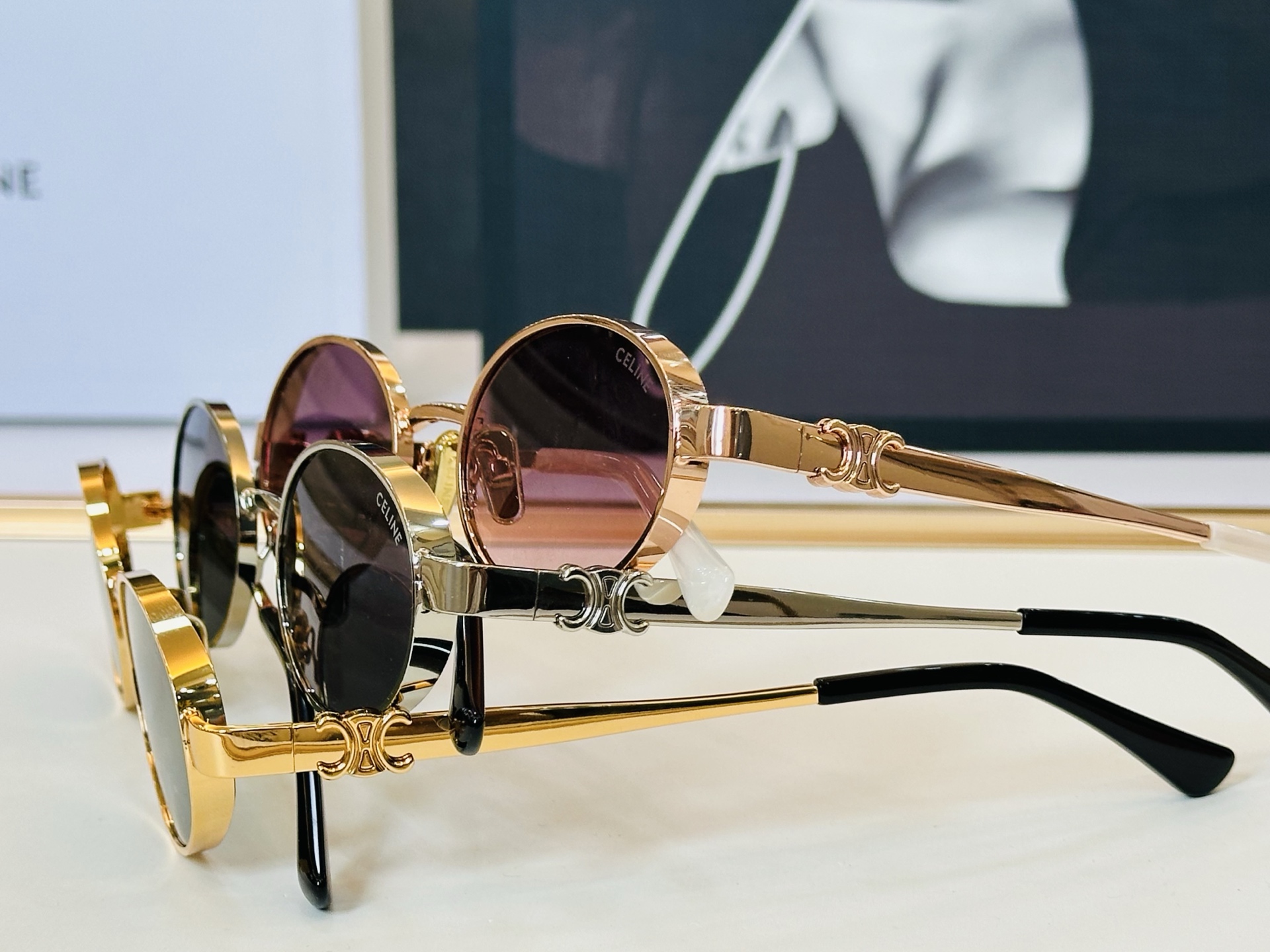 【CELINE】赛琳 CL42143U Size：51口21-143 一直热销的款式 欧美风 光泽度好 