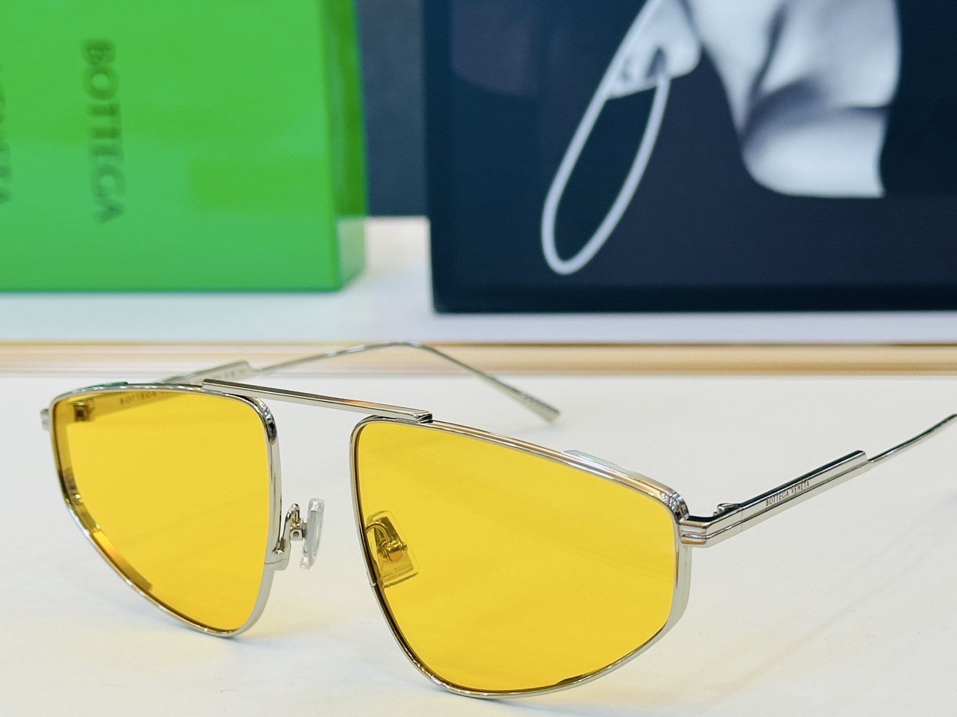 宝缇嘉 BV1466S Size：59口19-140 实物更美 💕细节全部实拍展示wen 微笑] 香艳靓