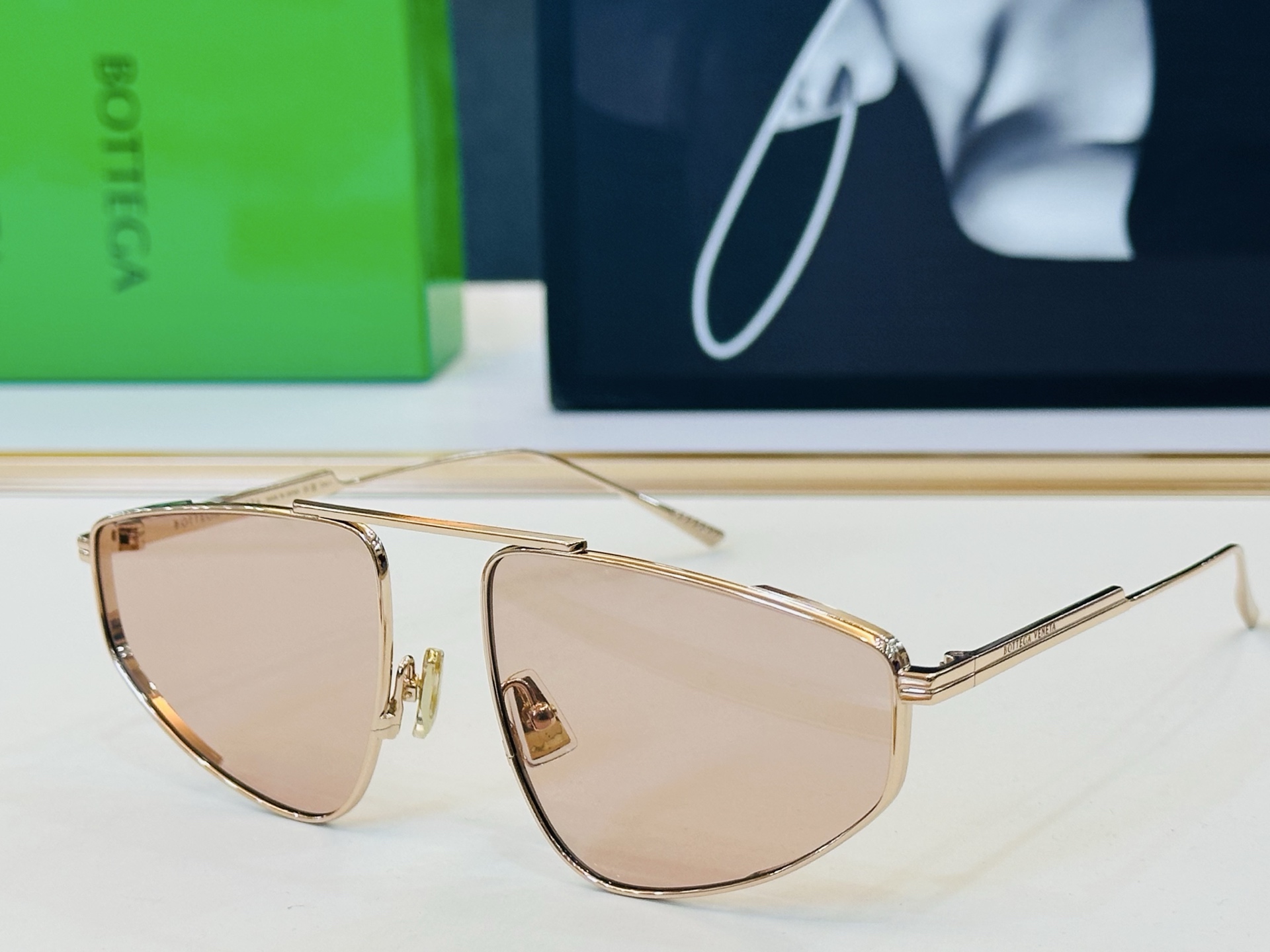 宝缇嘉 BV1466S Size：59口19-140 实物更美 💕细节全部实拍展示wen 微笑] 香艳靓