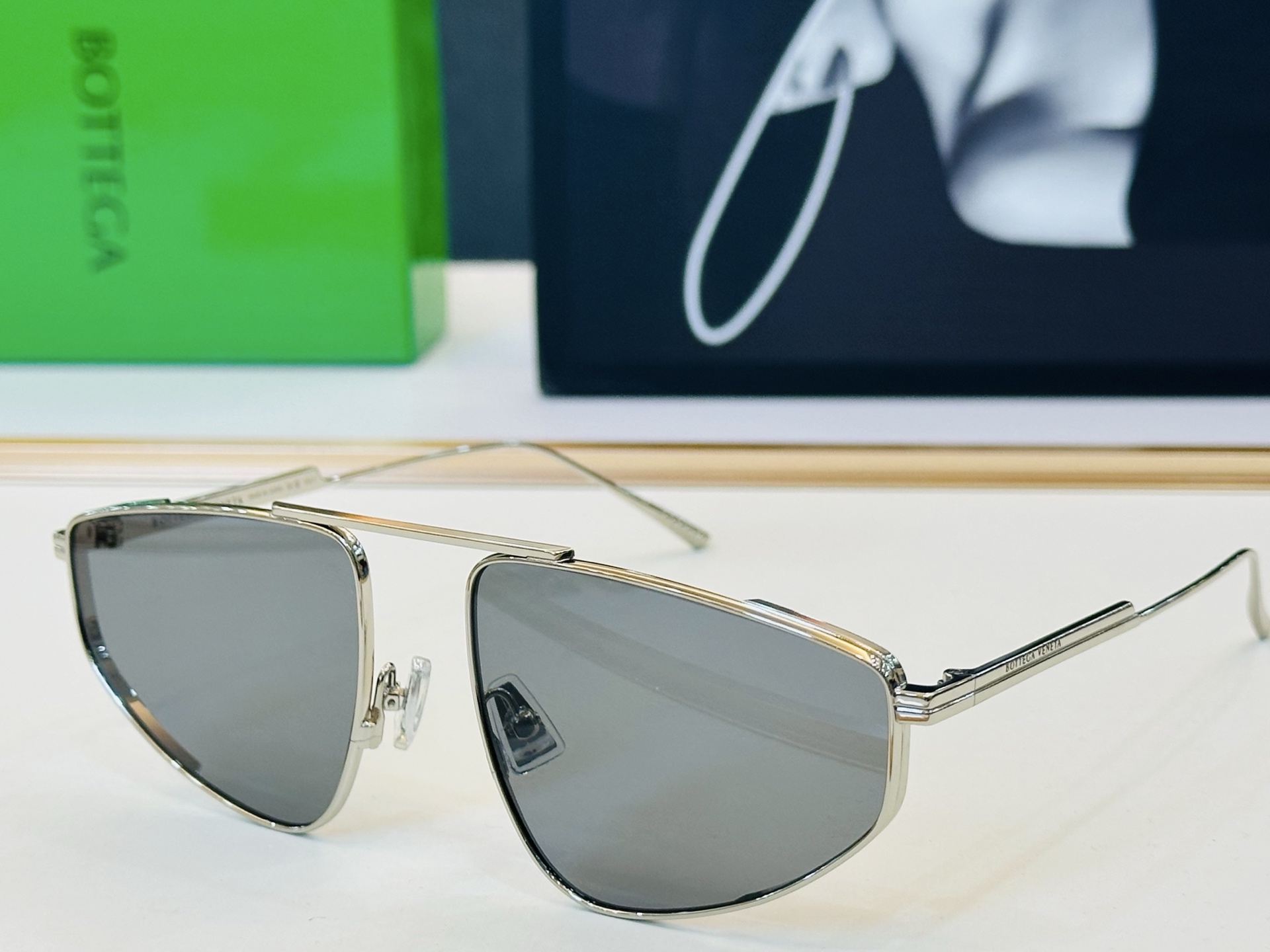 宝缇嘉 BV1466S Size：59口19-140 实物更美 💕细节全部实拍展示wen 微笑] 香艳靓