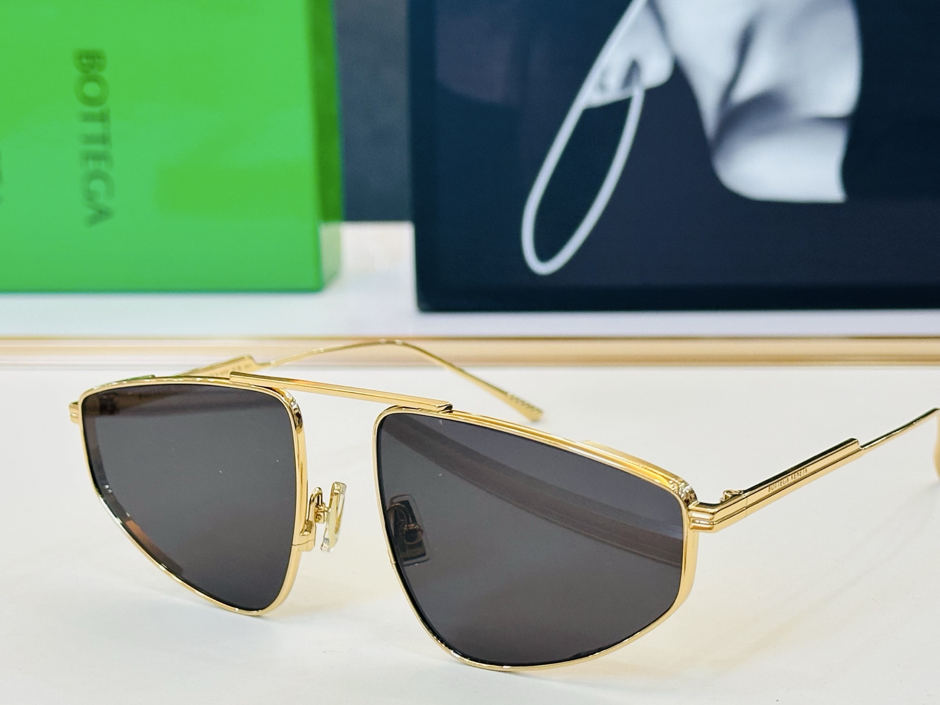 宝缇嘉 BV1466S Size：59口19-140 实物更美 💕细节全部实拍展示wen 微笑] 香艳靓