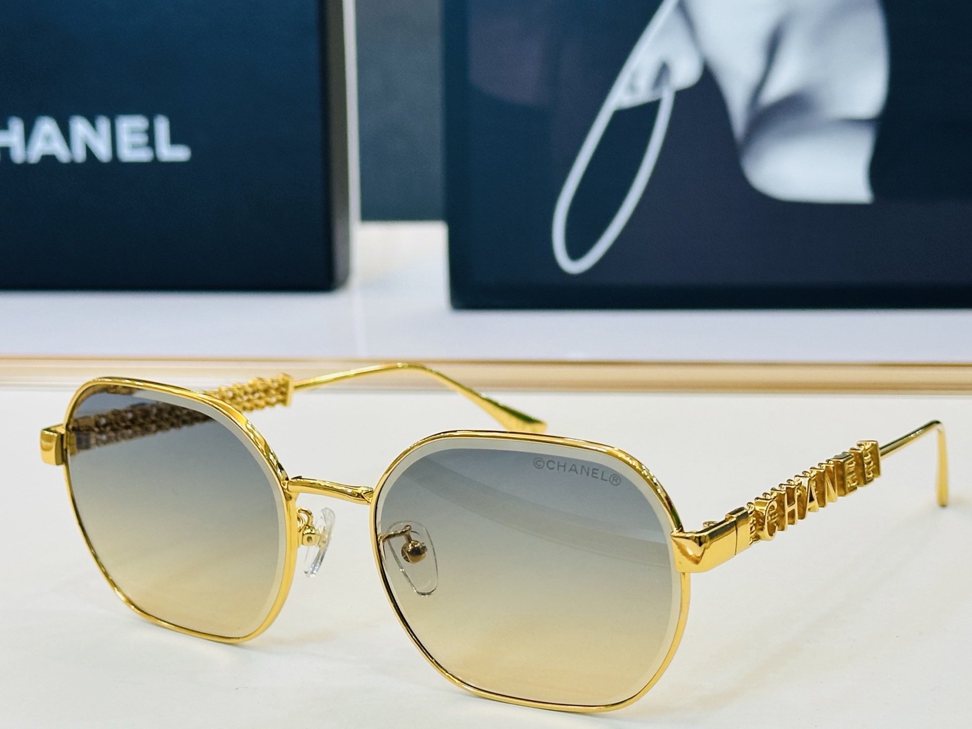 【CHANE*/香家】MODEL:CH5516-H size：58口18-145 💅🏻💓G太阳镜