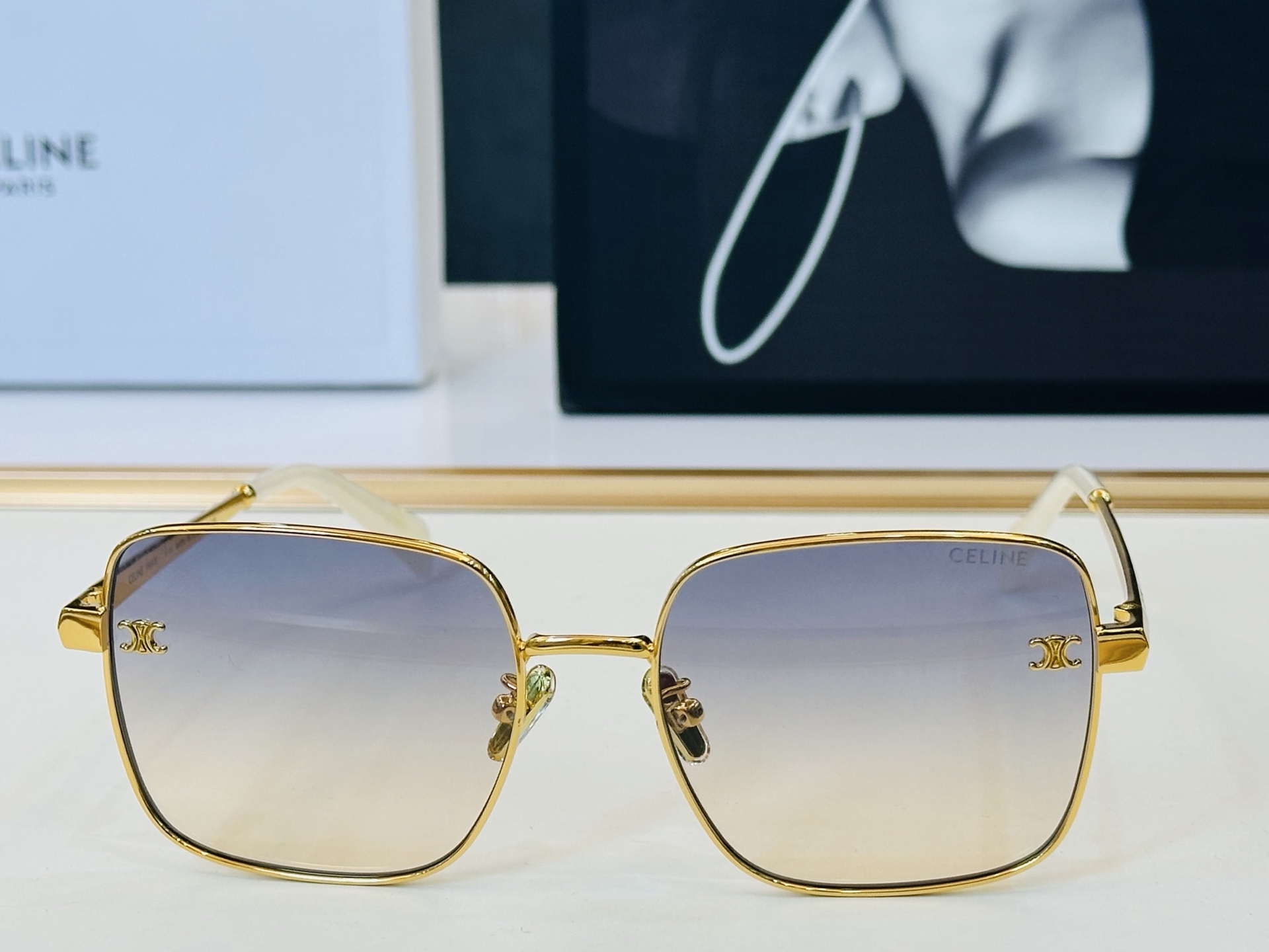 【CELINE】赛琳 CL42130U Size：59口18-145 一直热销的款式 欧美风 光泽度好 