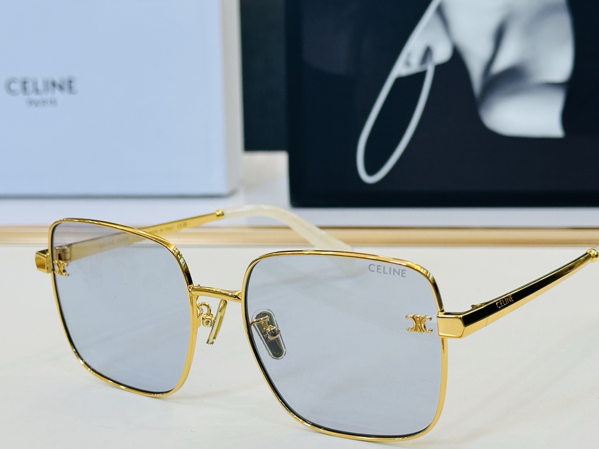 【CELINE】赛琳 CL42130U Size：59口18-145 一直热销的款式 欧美风 光泽度好 