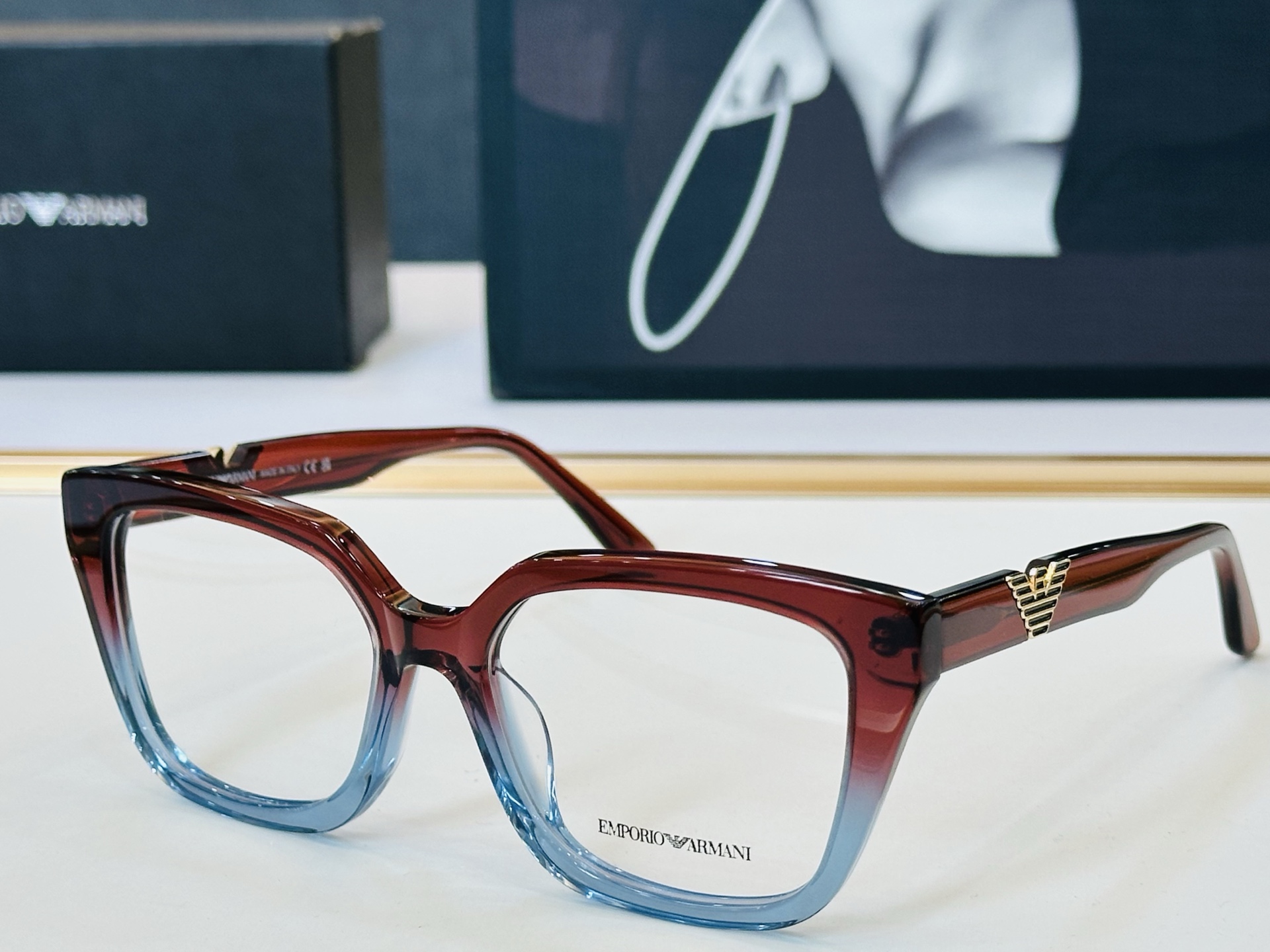 新款 EMPORIO ARMAN* 阿马家 EA3267U Size：52口18-145 时尚超轻 👍👍