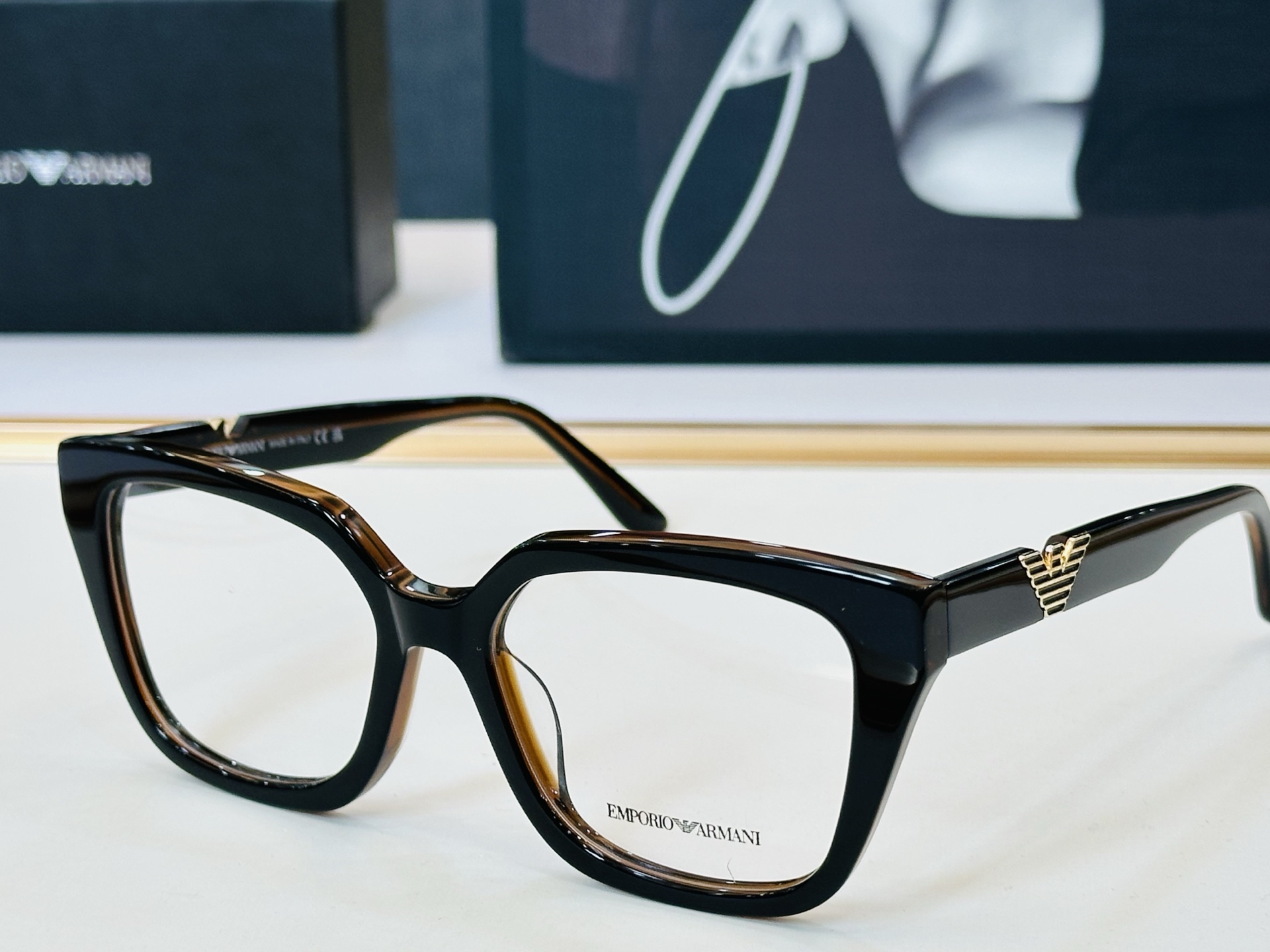 新款 EMPORIO ARMAN* 阿马家 EA3267U Size：52口18-145 时尚超轻 👍👍