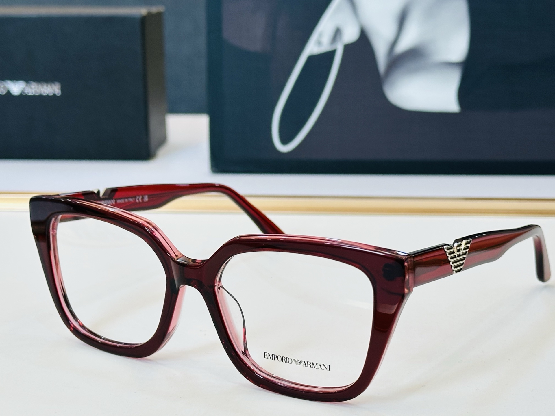 新款 EMPORIO ARMAN* 阿马家 EA3267U Size：52口18-145 时尚超轻 👍👍