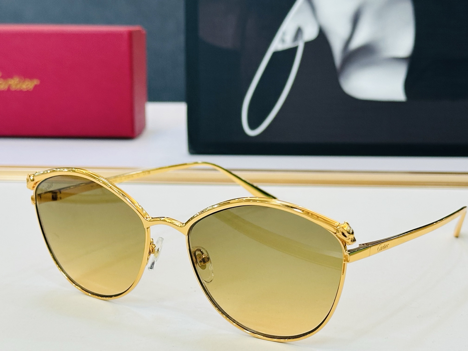 Cartie* 卡家 太阳镜 Size：61口18-145 工艺精湛气质十足！b男女同款 高品质