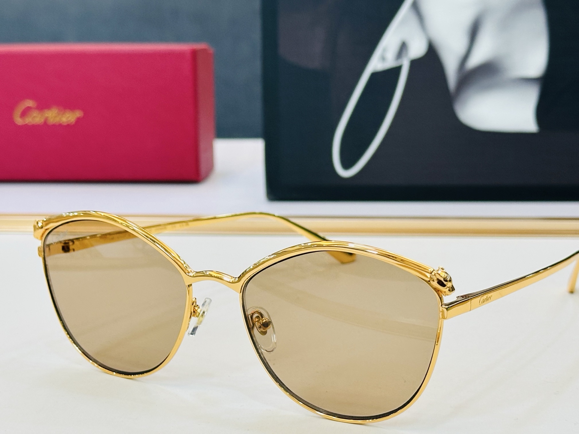 Cartie* 卡家 太阳镜 Size：61口18-145 工艺精湛气质十足！b男女同款 高品质