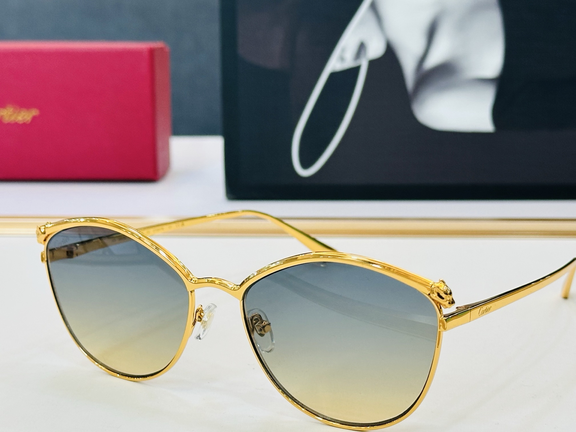 Cartie* 卡家 太阳镜 Size：61口18-145 工艺精湛气质十足！b男女同款 高品质
