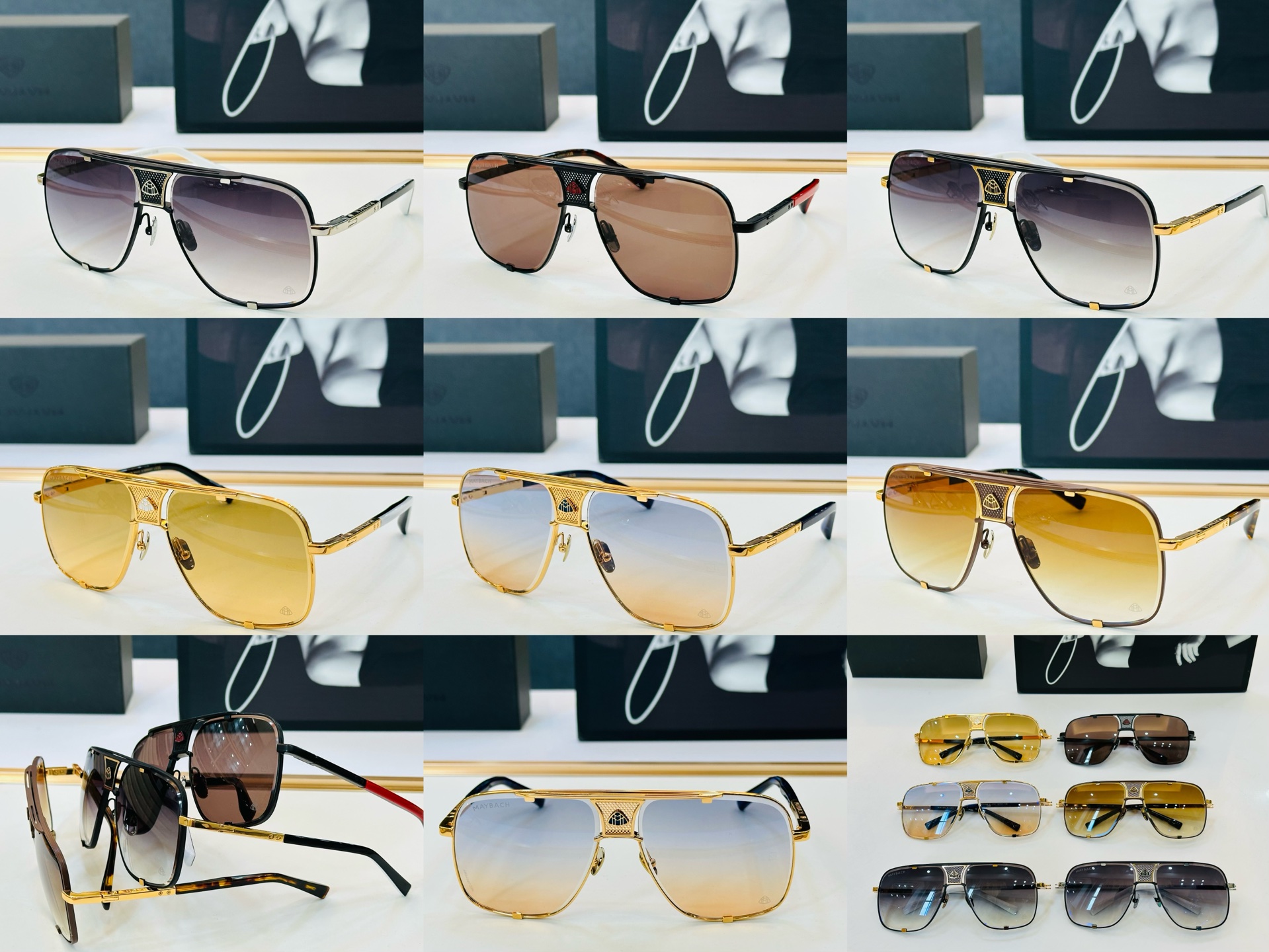 高品质 迈巴赫 🎉🎉做工精美💕💕MAYBAC*H Z59 Size：64口14-130 质感十足 b👍高