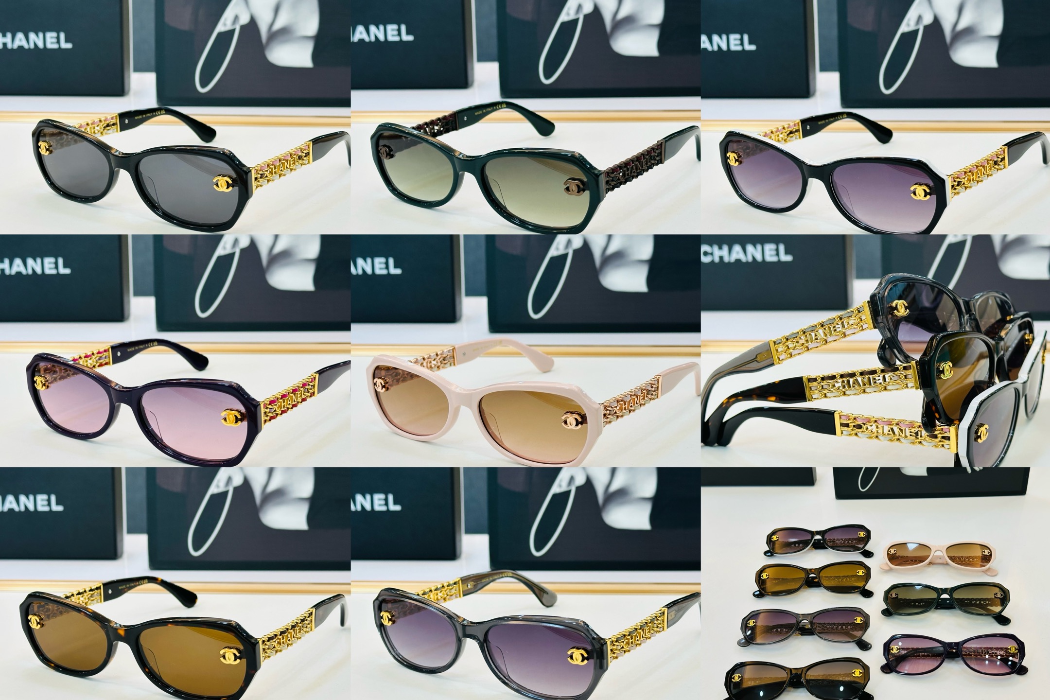 🆕 【CHANE*/香家】MODEL:CH1899Q size：59口17-145 💅🏻💓b太阳镜