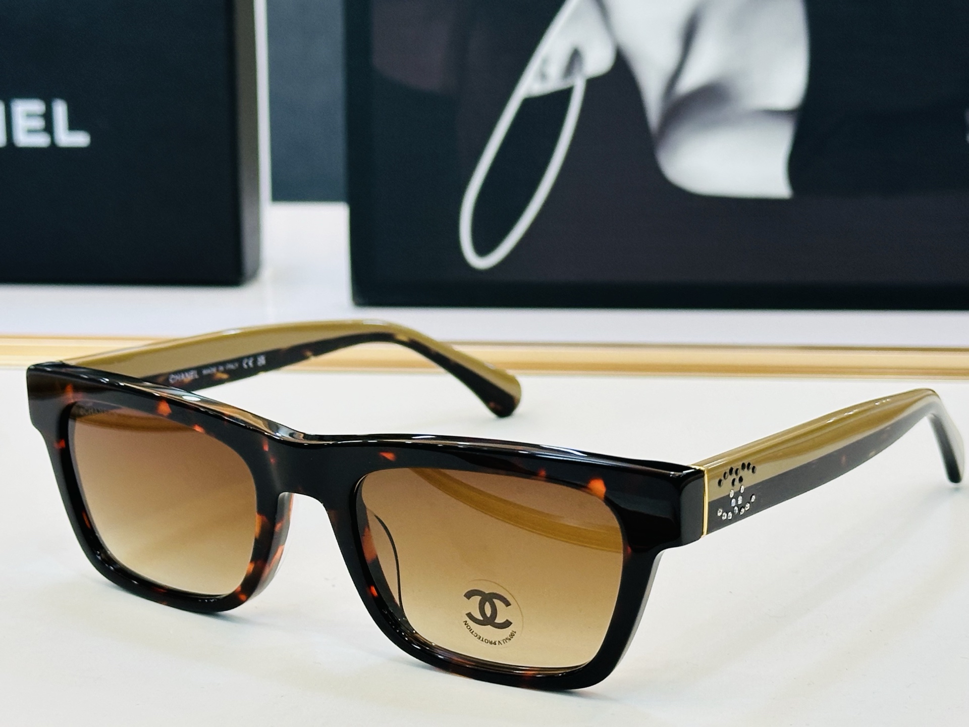 CHANE*香家 CH5561B SIZE：54口20-140 潮流爆款 太阳镜 😍😍高品质 F网红潮款