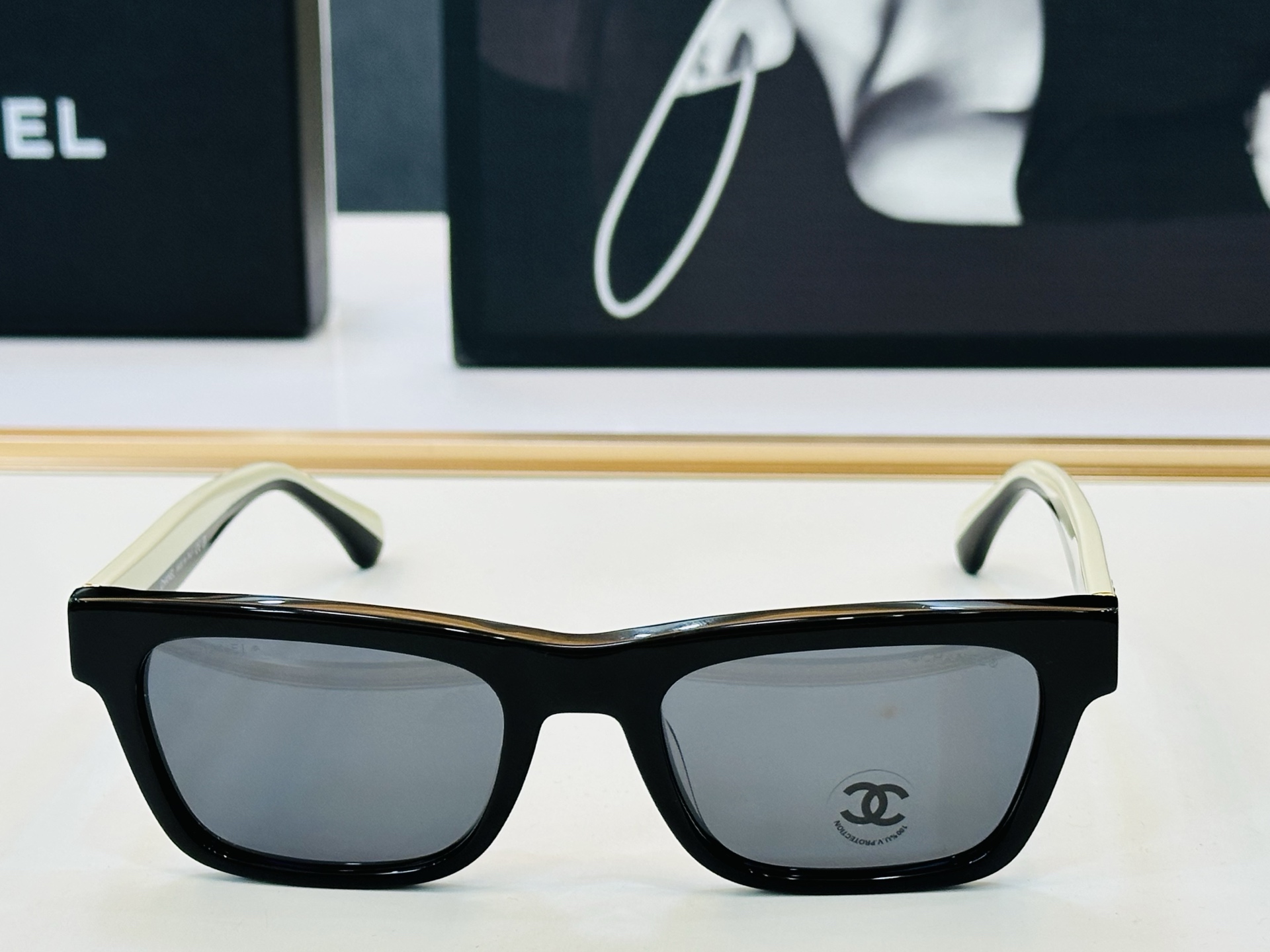 CHANE*香家 CH5561B SIZE：54口20-140 潮流爆款 太阳镜 😍😍高品质 F网红潮款