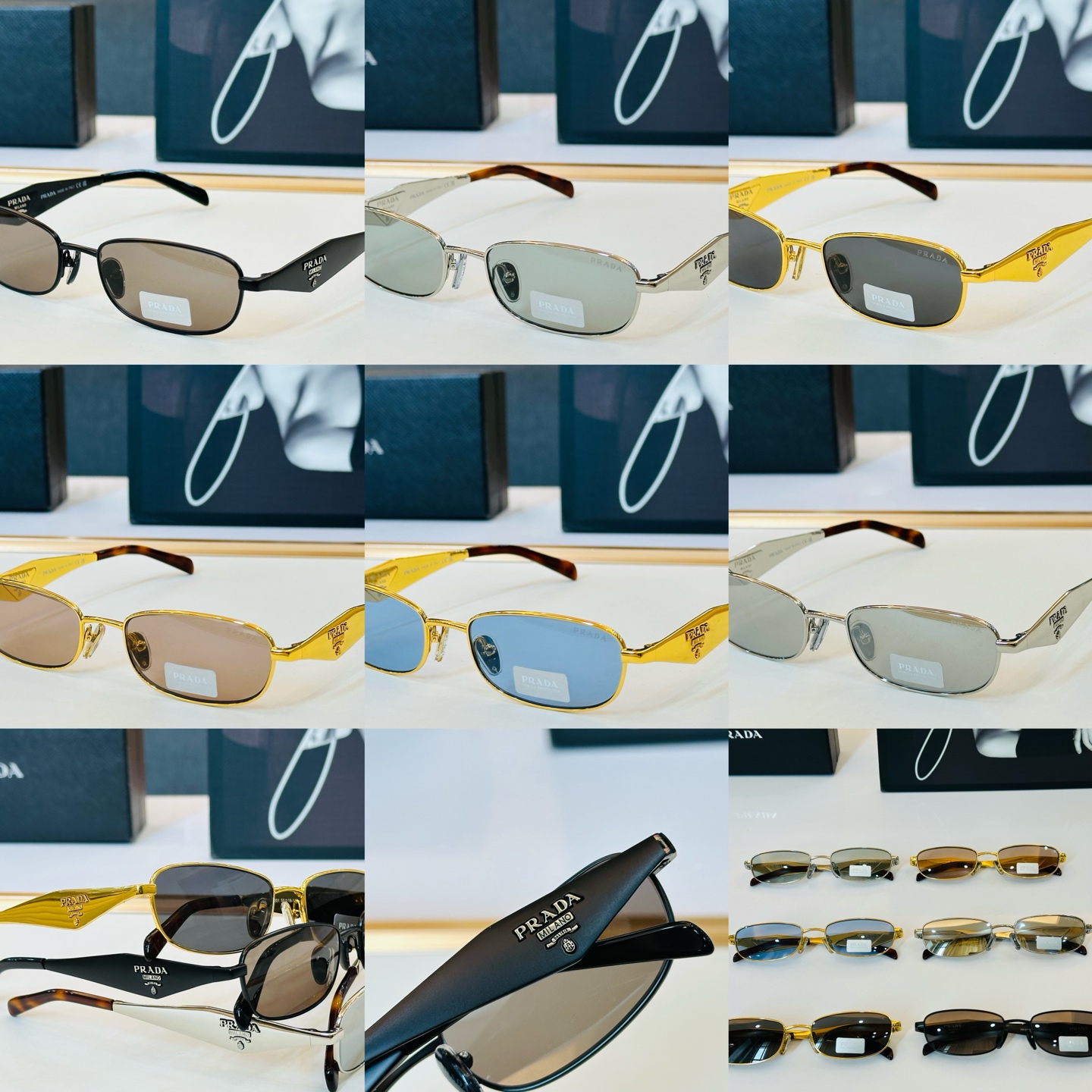 🔺PRAD*🔻普家 PR D51S Size：55口18-140 眼镜系列堪称精湛制作 彰显独特个性 M