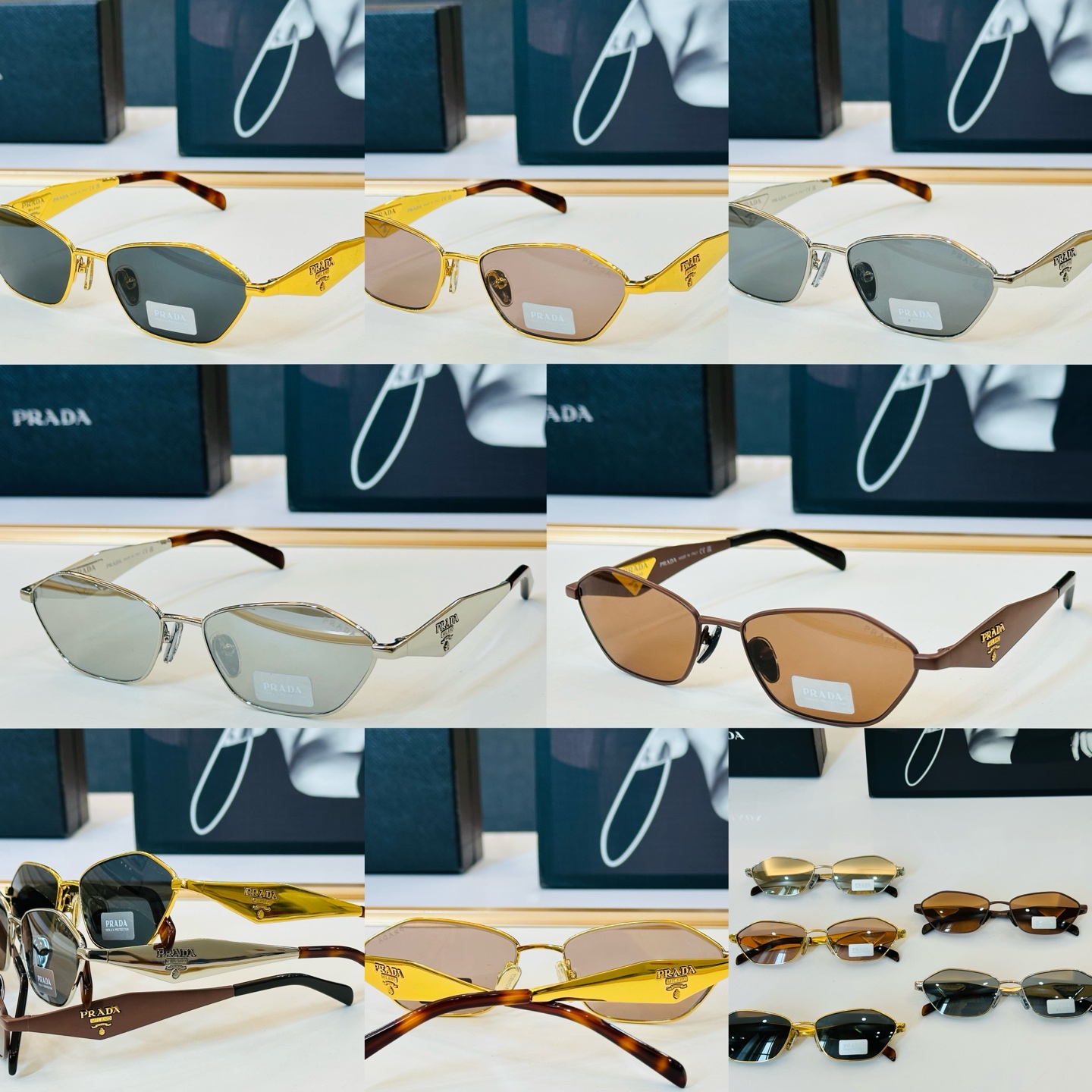 🔺PRAD*🔻普家 PR D50S Size：57口16-140 眼镜系列堪称精湛制作 彰显独特个性 M