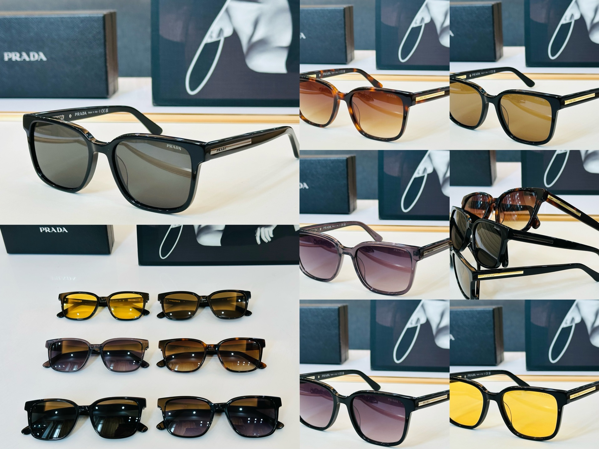 🔺PRAD*🔻普家 SPR A09VS Size：54口18-145 眼镜系列堪称精湛制作 彰显独特个 