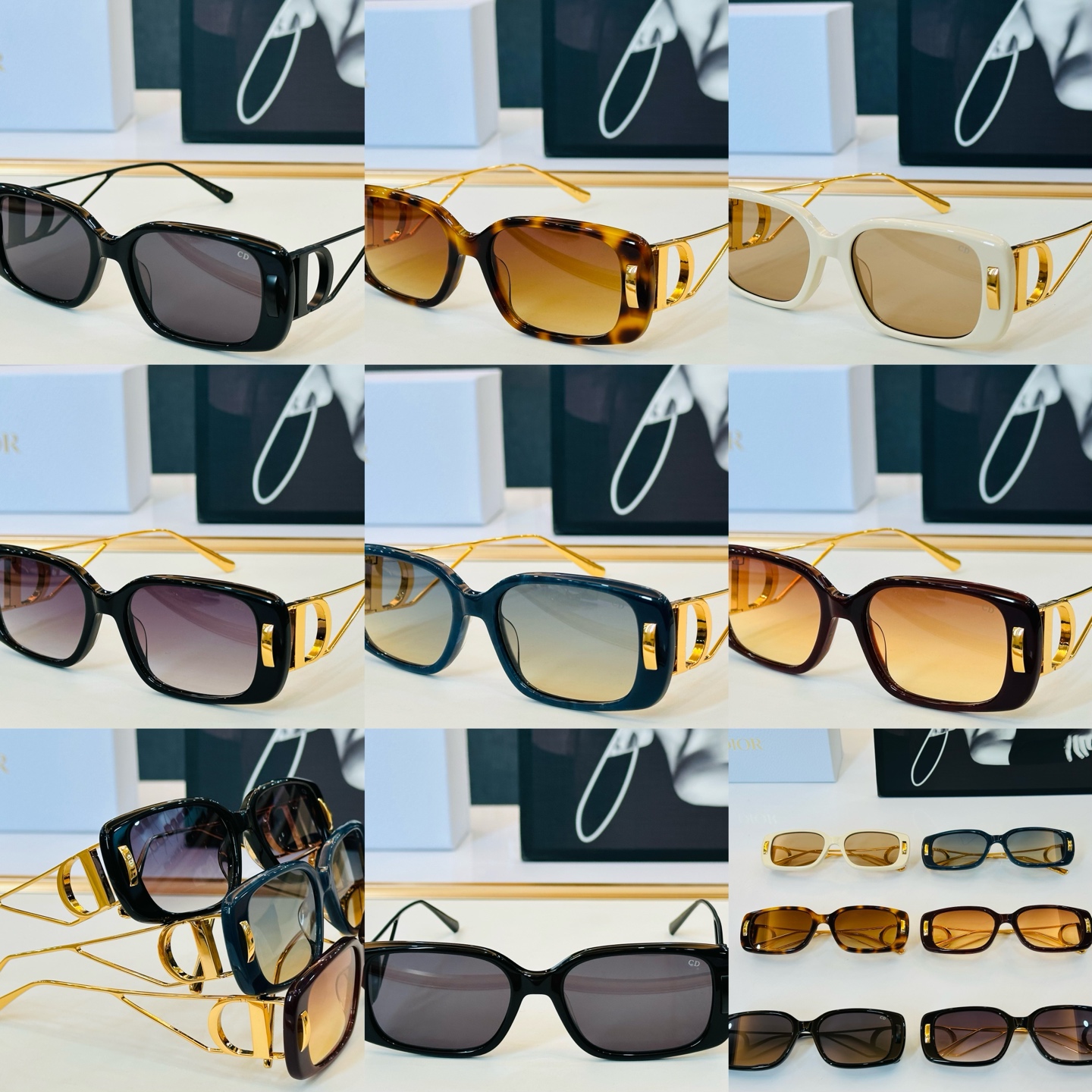 🔻🔻🔻DIO* 迪家 47UCR Size：55口18-140春夏款墨镜 😎🔆。。搭配镜腿精致 bm官网