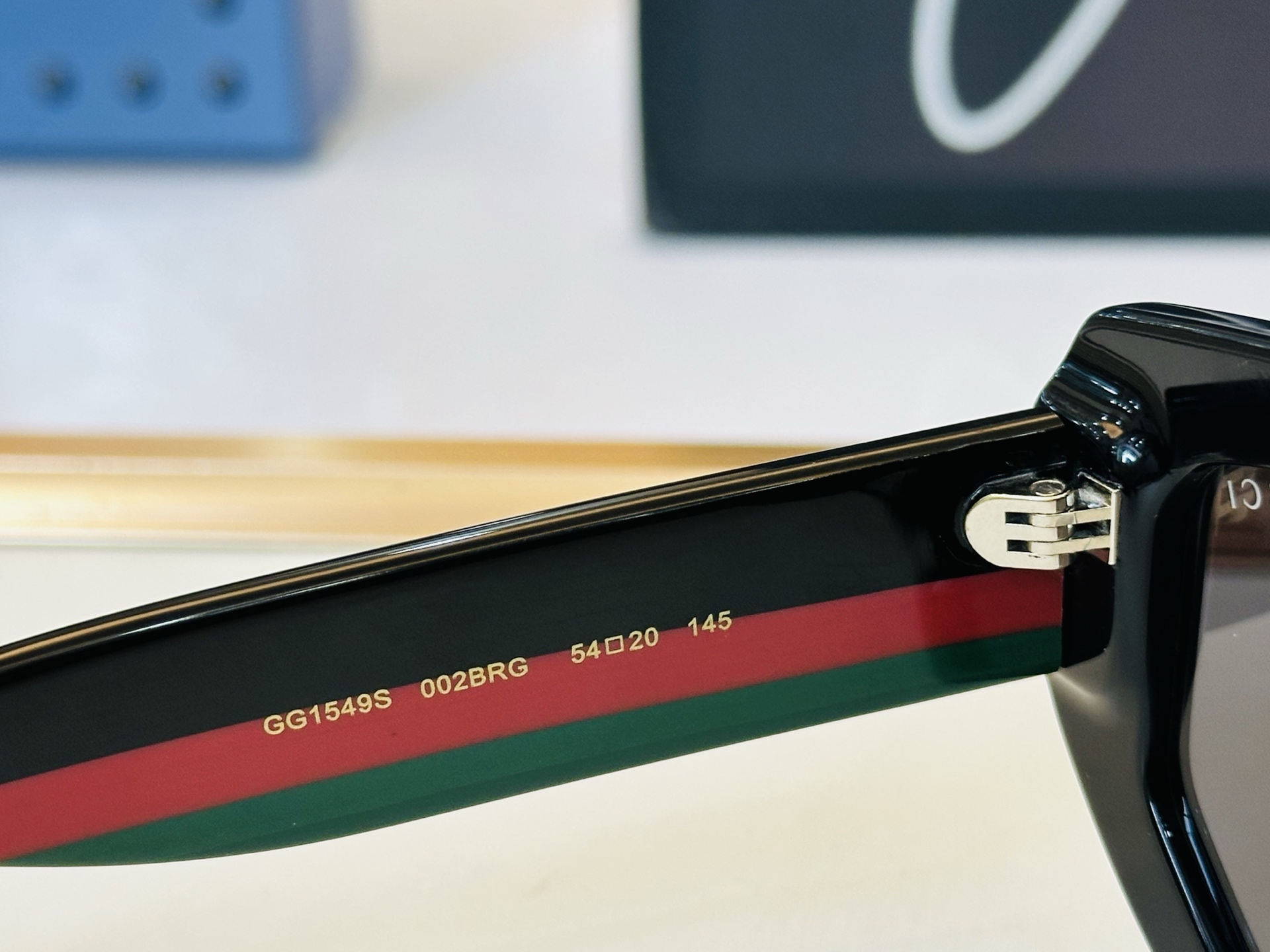 GUCC* 古家 GG1549S 🐝🐝系列 Size：54口20-145 🍁🍁G超绝品质 太阳镜。