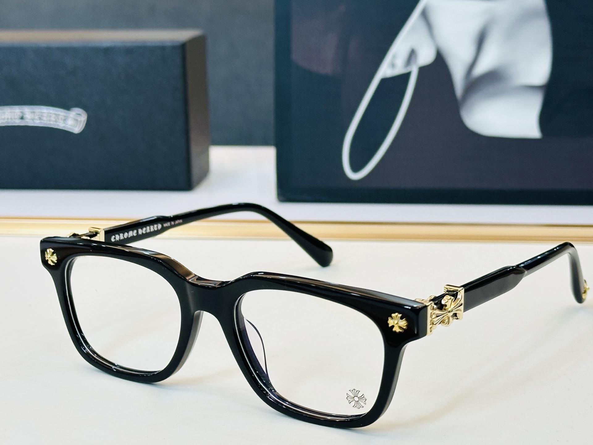 Chromeheart 克罗家 COX UCKER Size：52口19-153 精致厚金双色电镀 B金