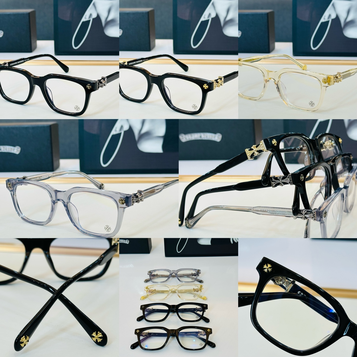 Chromeheart 克罗家 COX UCKER Size：52口19-153 精致厚金双色电镀 B金