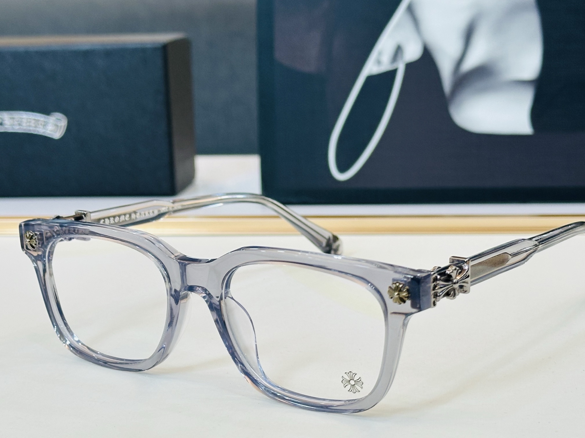 Chromeheart 克罗家 COX UCKER Size：52口19-153 精致厚金双色电镀 B金