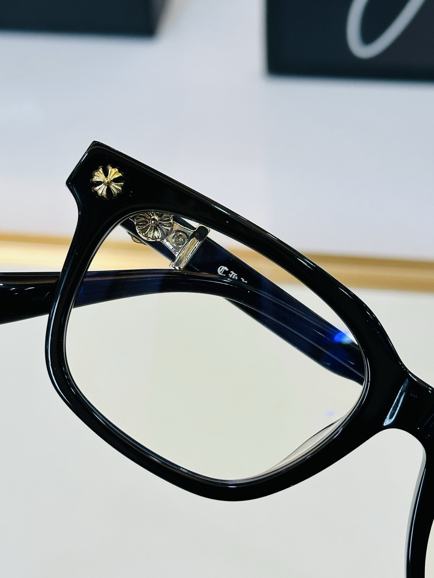 Chromeheart 克罗家 COX UCKER Size：52口19-153 精致厚金双色电镀 B金