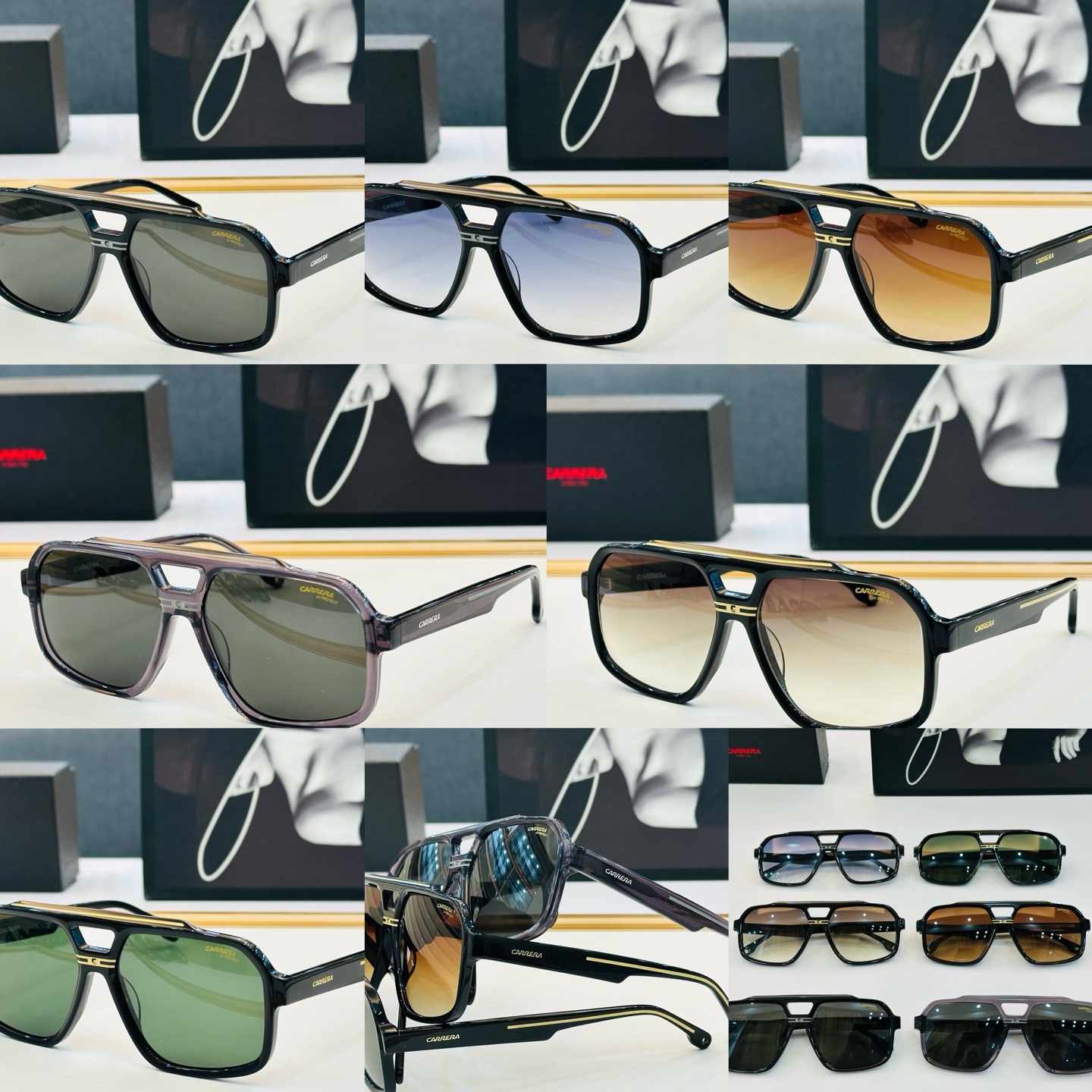 卡雷拉 CARRER* MODEL: C03/S Size：60口16-145 🐲🐲超轻材质 。L上脸超