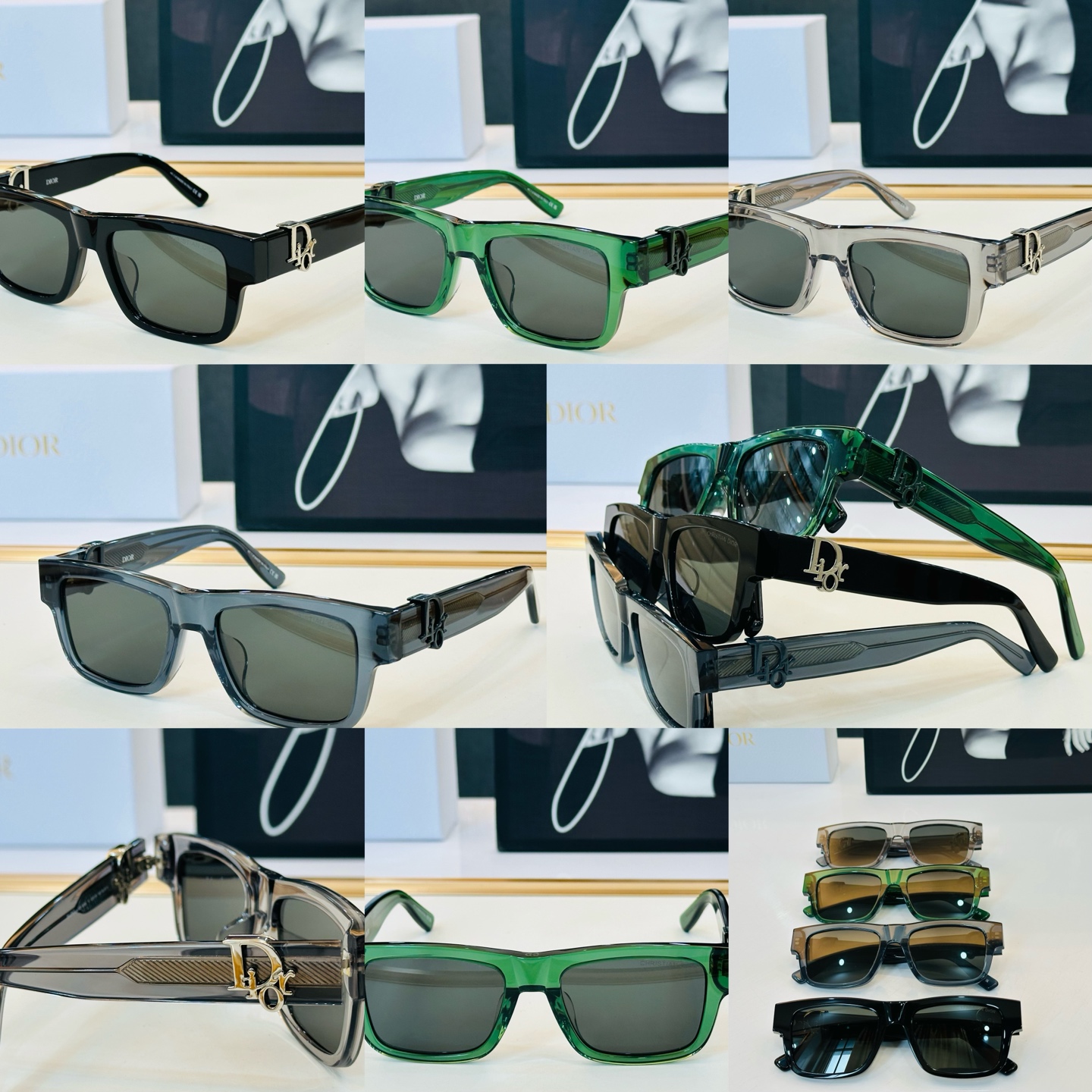 🔻🔻🔻DIO* CDICon S3I 迪家 Size：53口19-145 😎🔆。。搭配镜腿精致配饰 J官