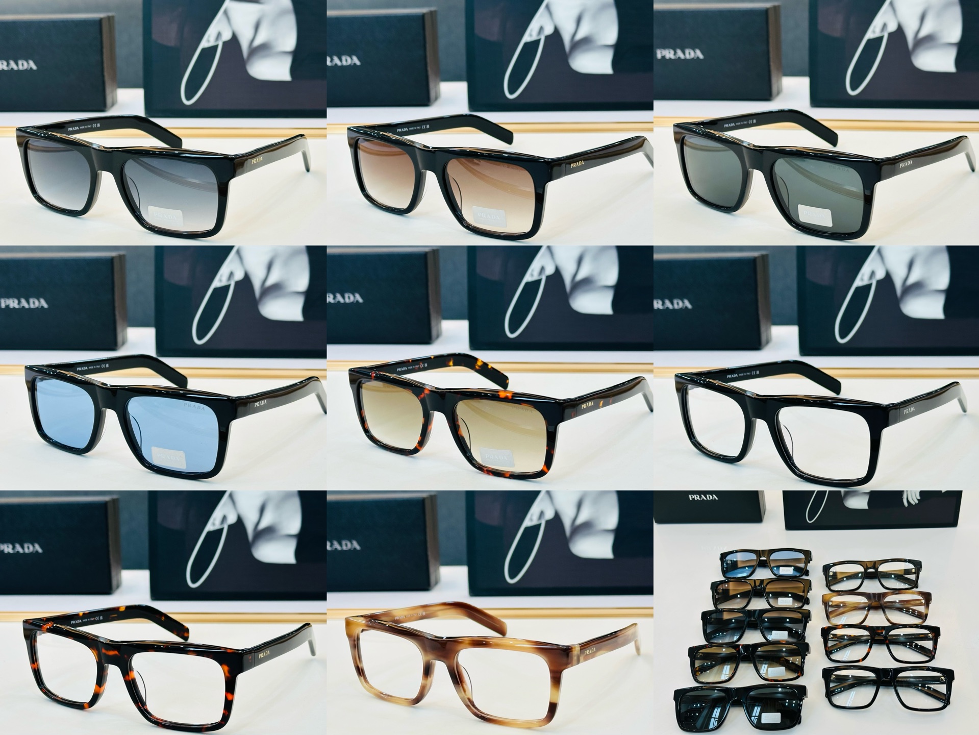 🔺PRAD*🔻普家 PR D11S Size：54口20-140 眼镜系列堪称精湛制作 彰显独特个性 M