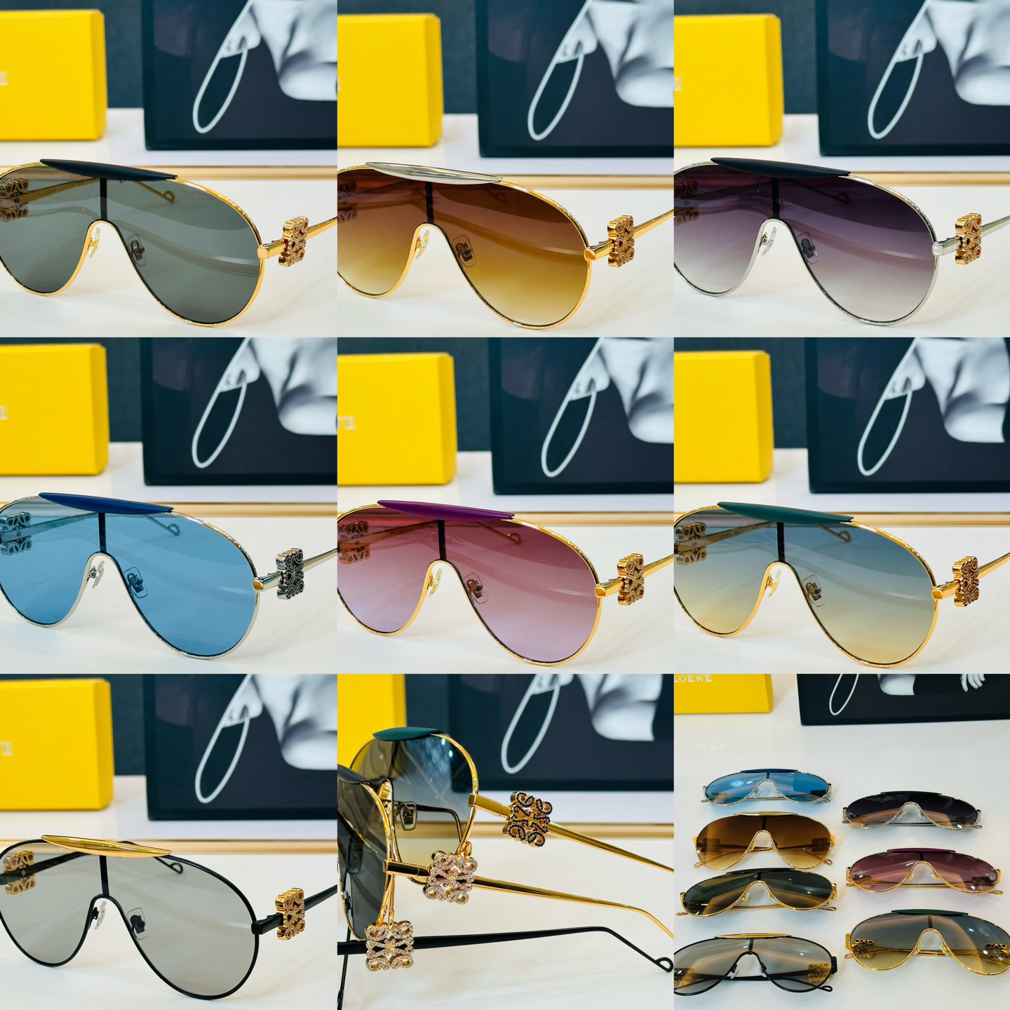 罗意威 LW1736LS Size：135口58-143 实物更美 现货发售！💕细节全部实拍展示 X现货