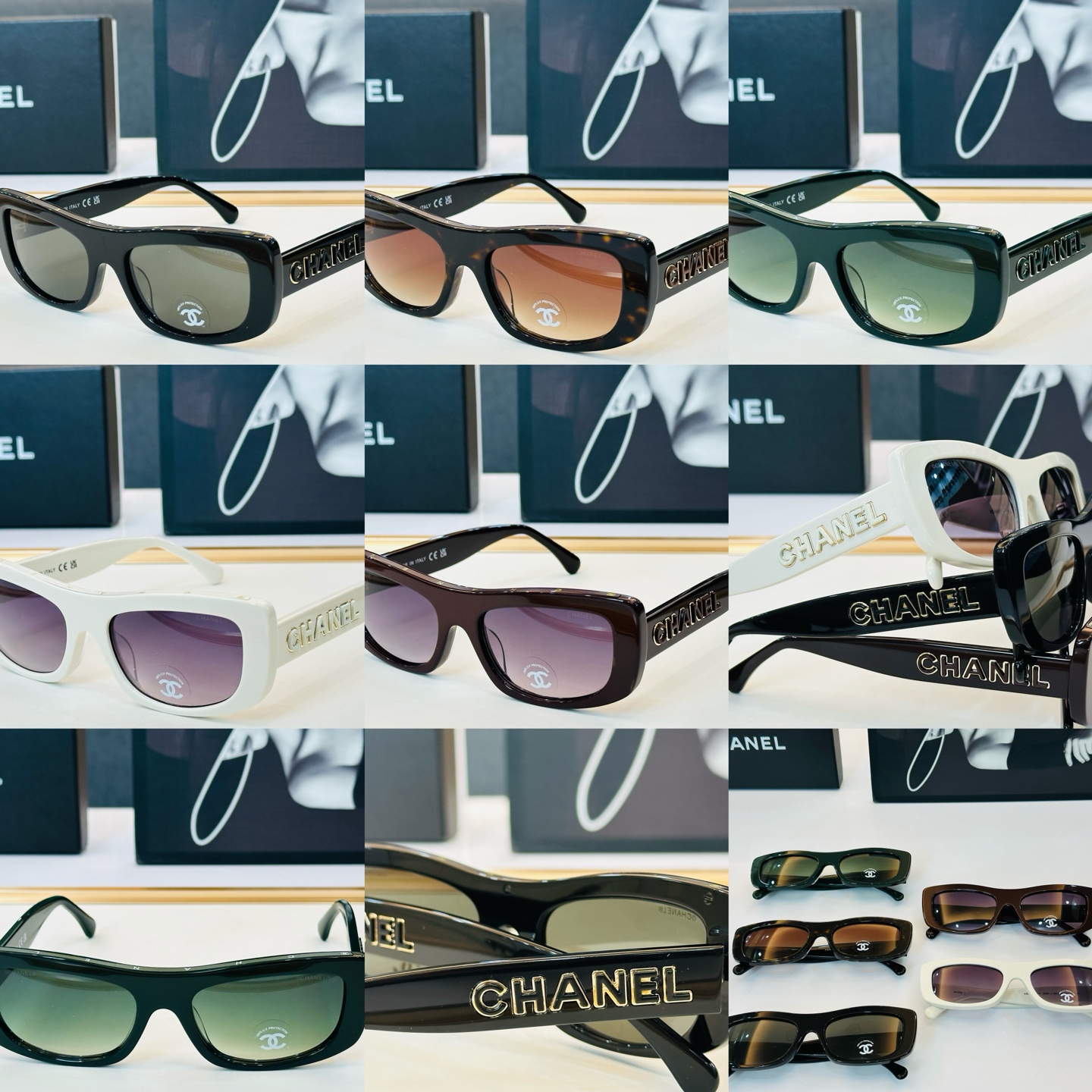 🆕 【CHANE*/香家】MODEL:CH5559 size：56口18-💅🏻💓B太阳镜