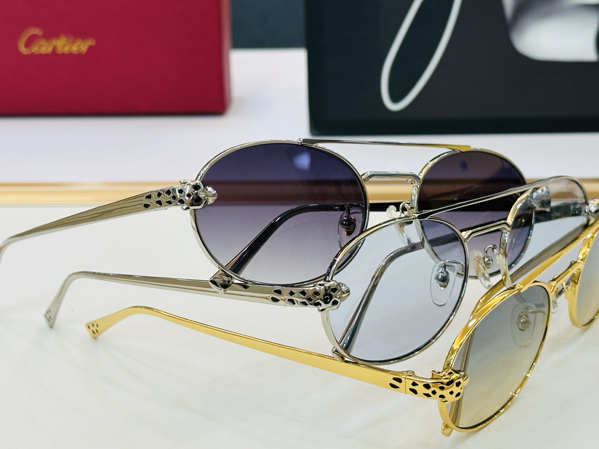 🆕 原版Cartie* 卡家 官网经典款 太阳镜 CT0494S Size：58口20-140  电镀工