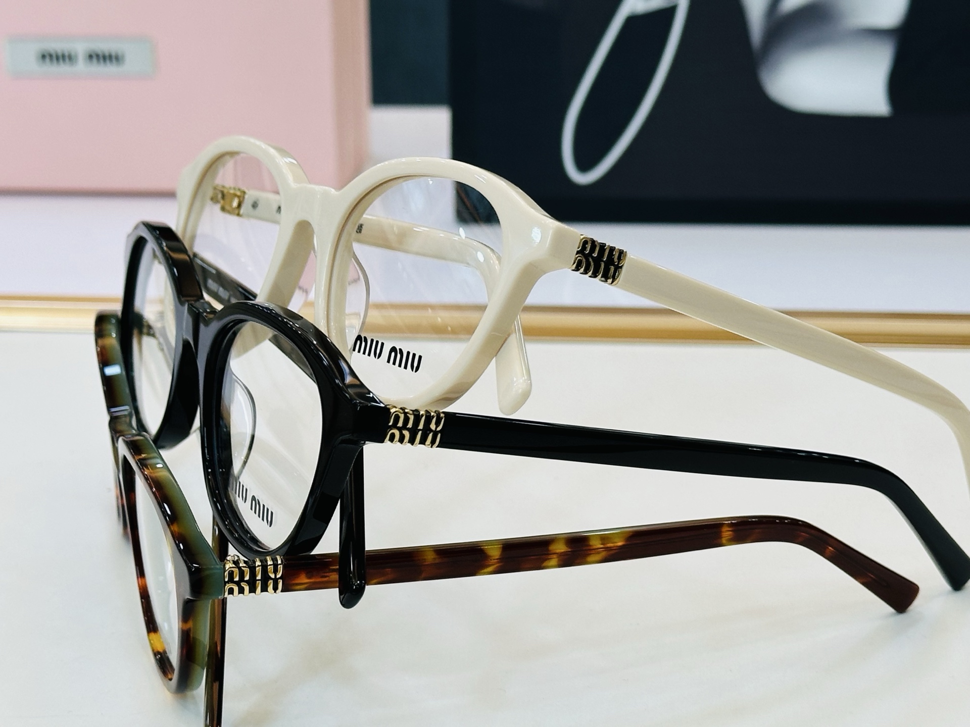 ❤️❤️🆕 谬家 MU02W Size：50口20-145 [玫瑰]得意]微笑] Z独具品质 配光镜
