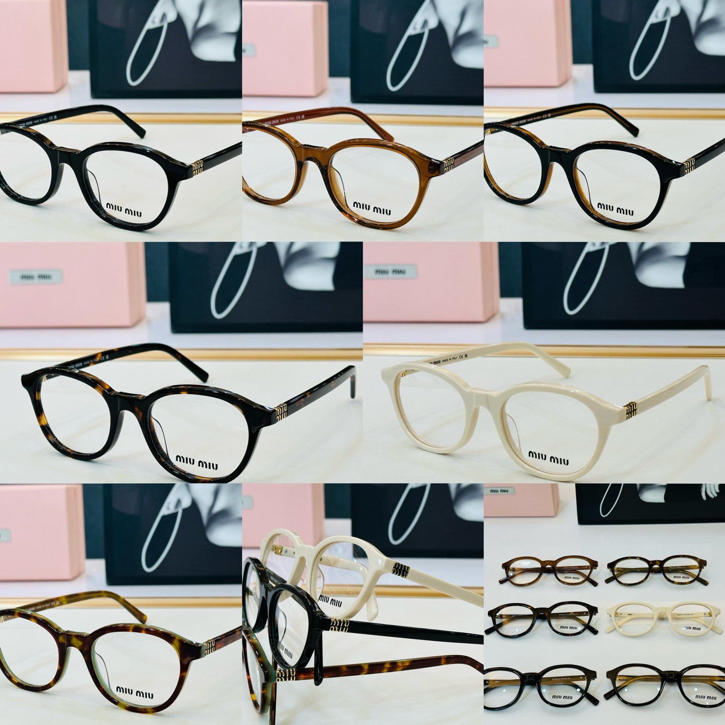 ❤️❤️🆕 谬家 MU02W Size：50口20-145 [玫瑰]得意]微笑] Z独具品质 配光镜