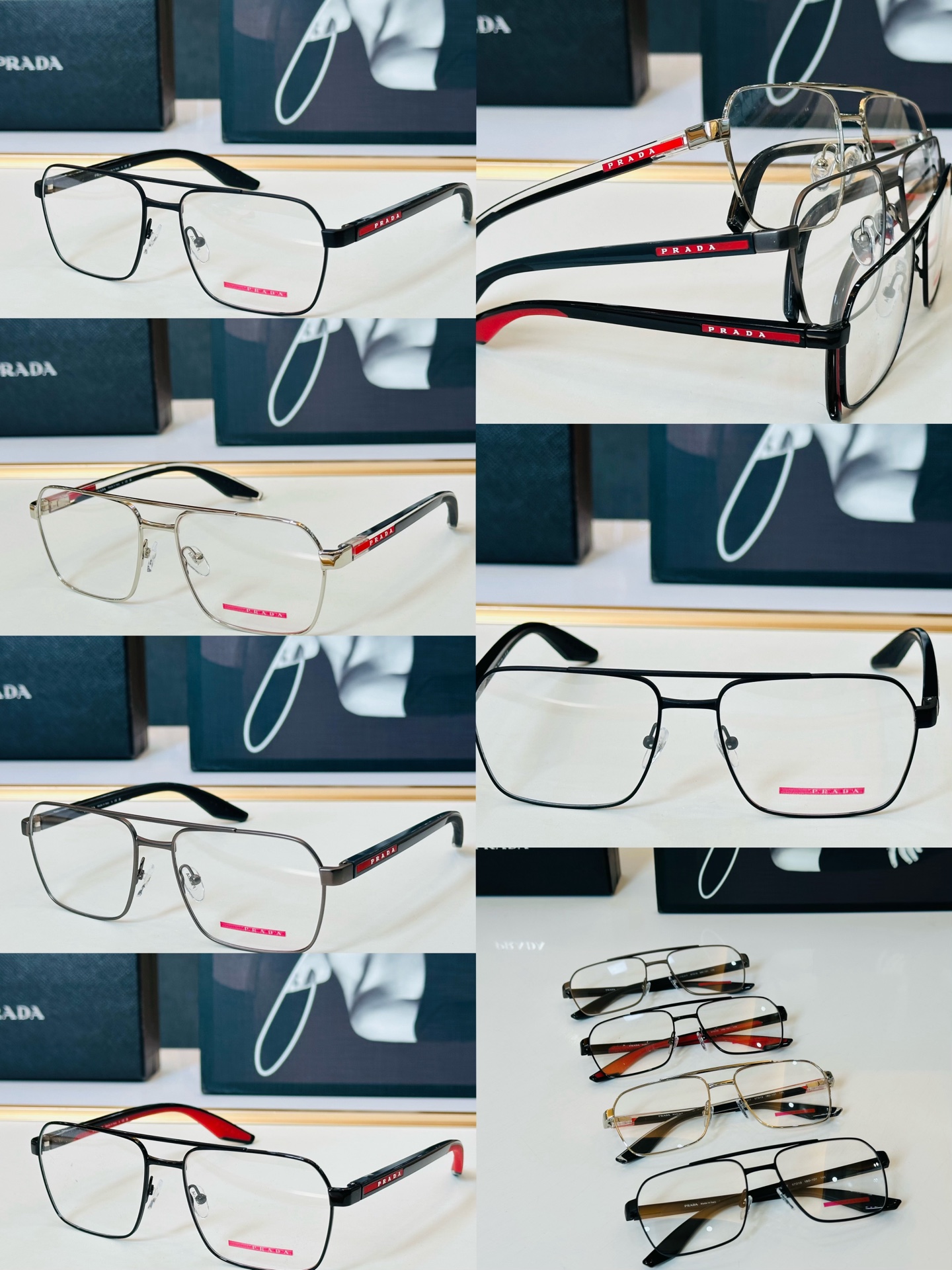 🔺PRAD*🔻普家 VPS 51T Size：57口13-145 眼镜系列堪称精湛制作 彰显独特个 W 