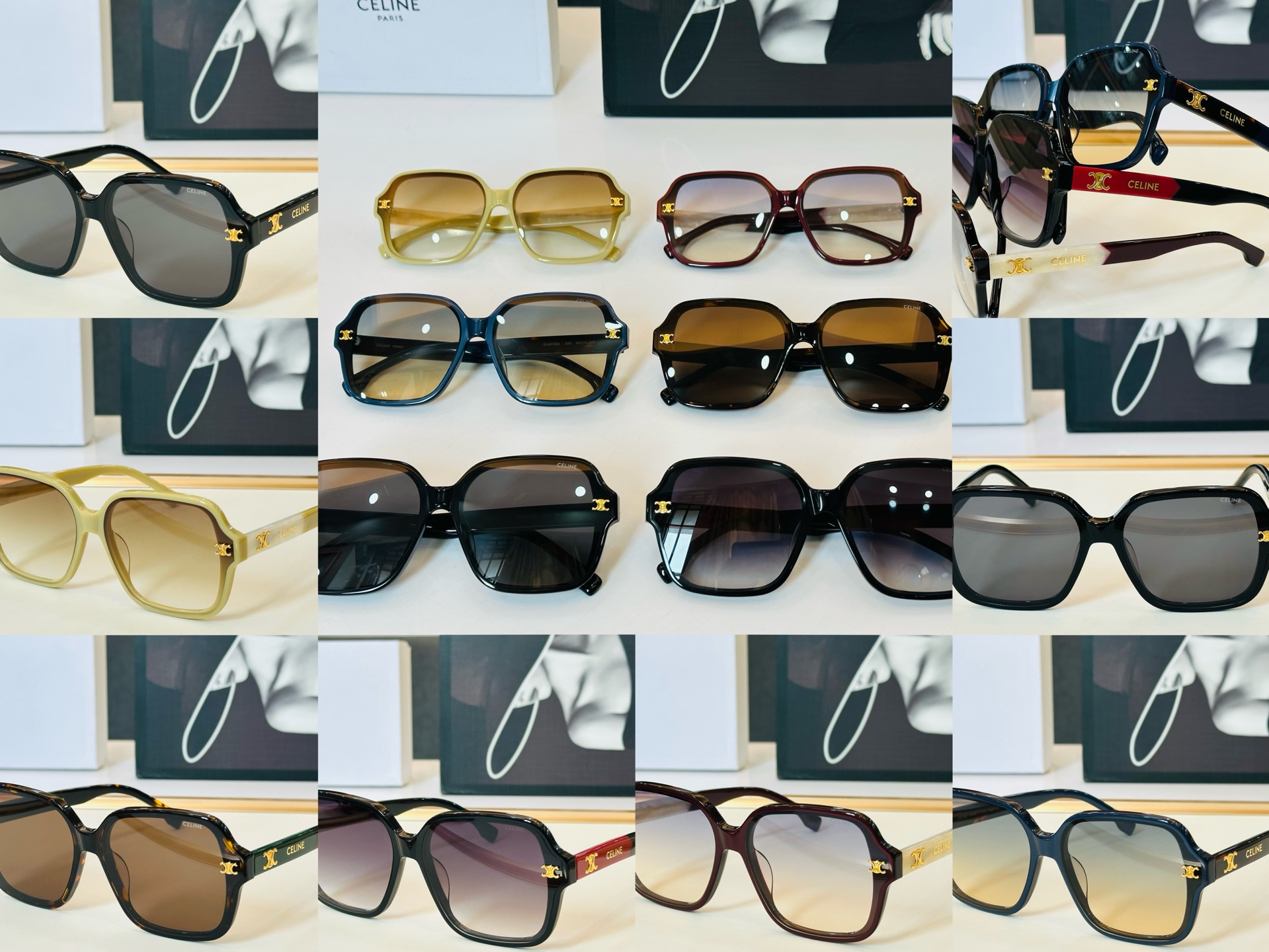 【CELINE】赛琳 CL42120U Size：65口17-145  一直热销的款式 欧美风 光泽度好