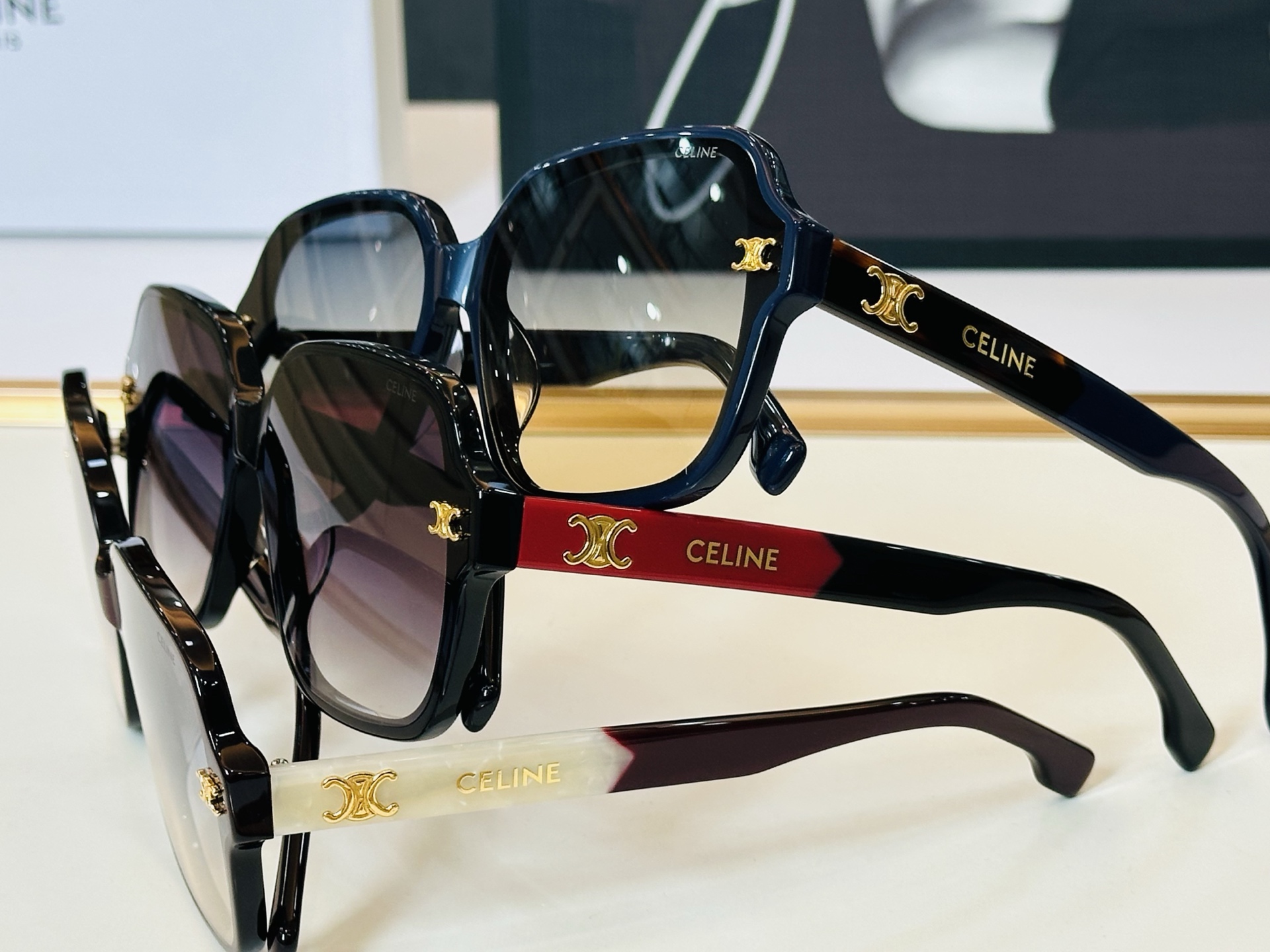 【CELINE】赛琳 CL42120U Size：65口17-145  一直热销的款式 欧美风 光泽度好