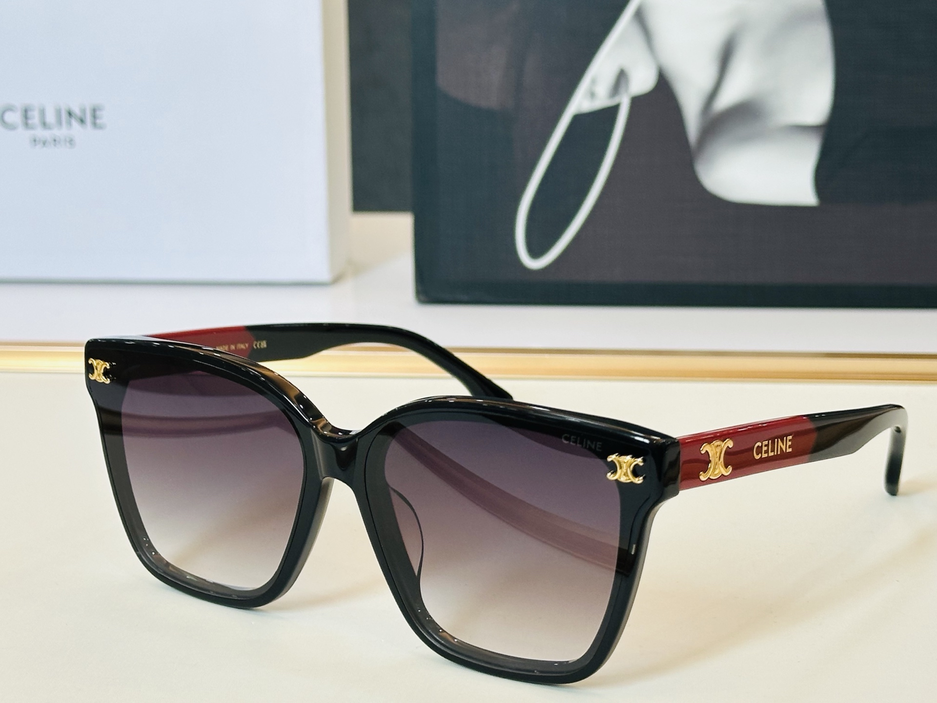 NO:766920,[CELINE] Celine CL42121U Size 65 mouth 18-145 has always been a hot-selling style, European and American style, good gloss, strong texture, G craftsmanship is awesome, glasses, sunglasses, sunglasses, glasses, celine, celine19860909【CELINE】赛琳 CL42121U Size65口18-145一直热销的款式 欧美风 光泽度好 质感强 G工艺超赞 眼镜墨镜太阳镜,眼镜,celine,celine,glasses