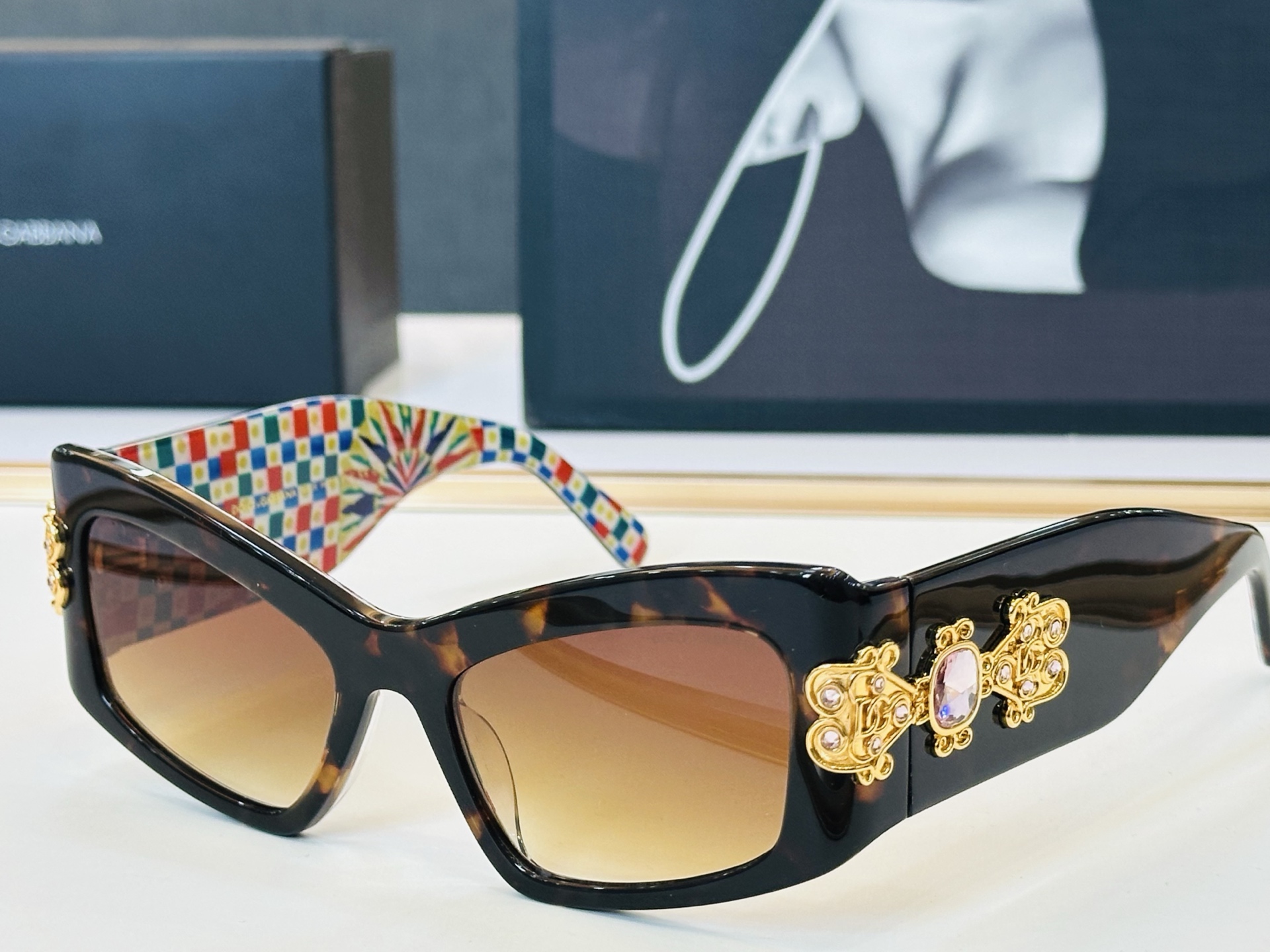 🆕 官网款 🔺DOLCE&GABBAN*🔻DG4524    Size：55口20-142 新颖独特🔝🔝