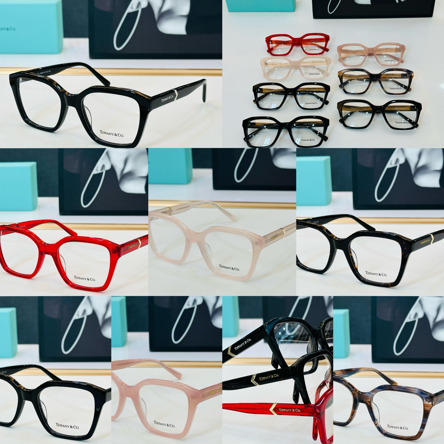 蒂芙家 Tiffany & CO. TF4255 Size：53口19-145 时尚太阳镜架 👍L多色可