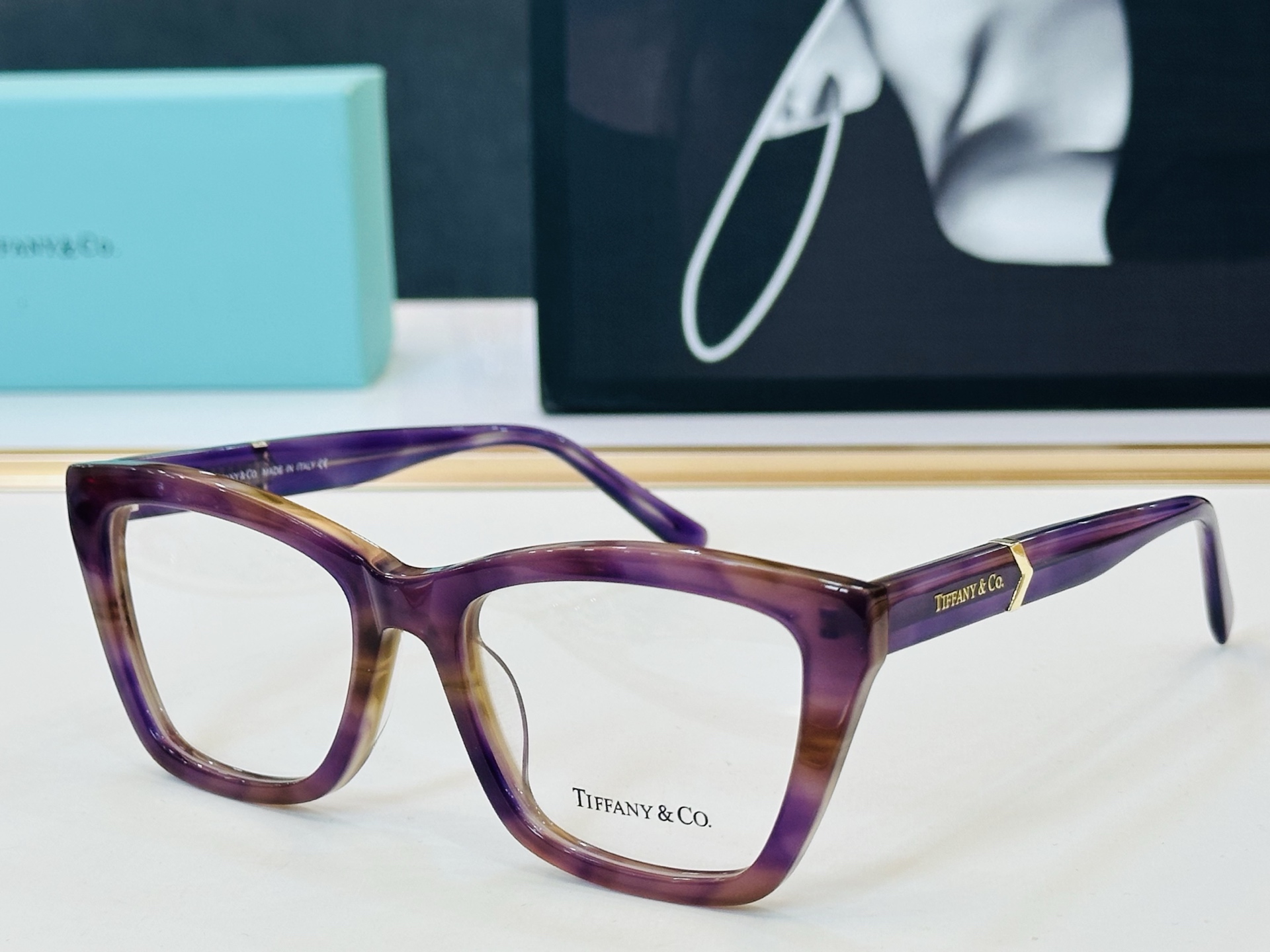 蒂芙家 Tiffany & CO. TF4256 Size：53口18-145 时尚太阳镜架 👍L多色可