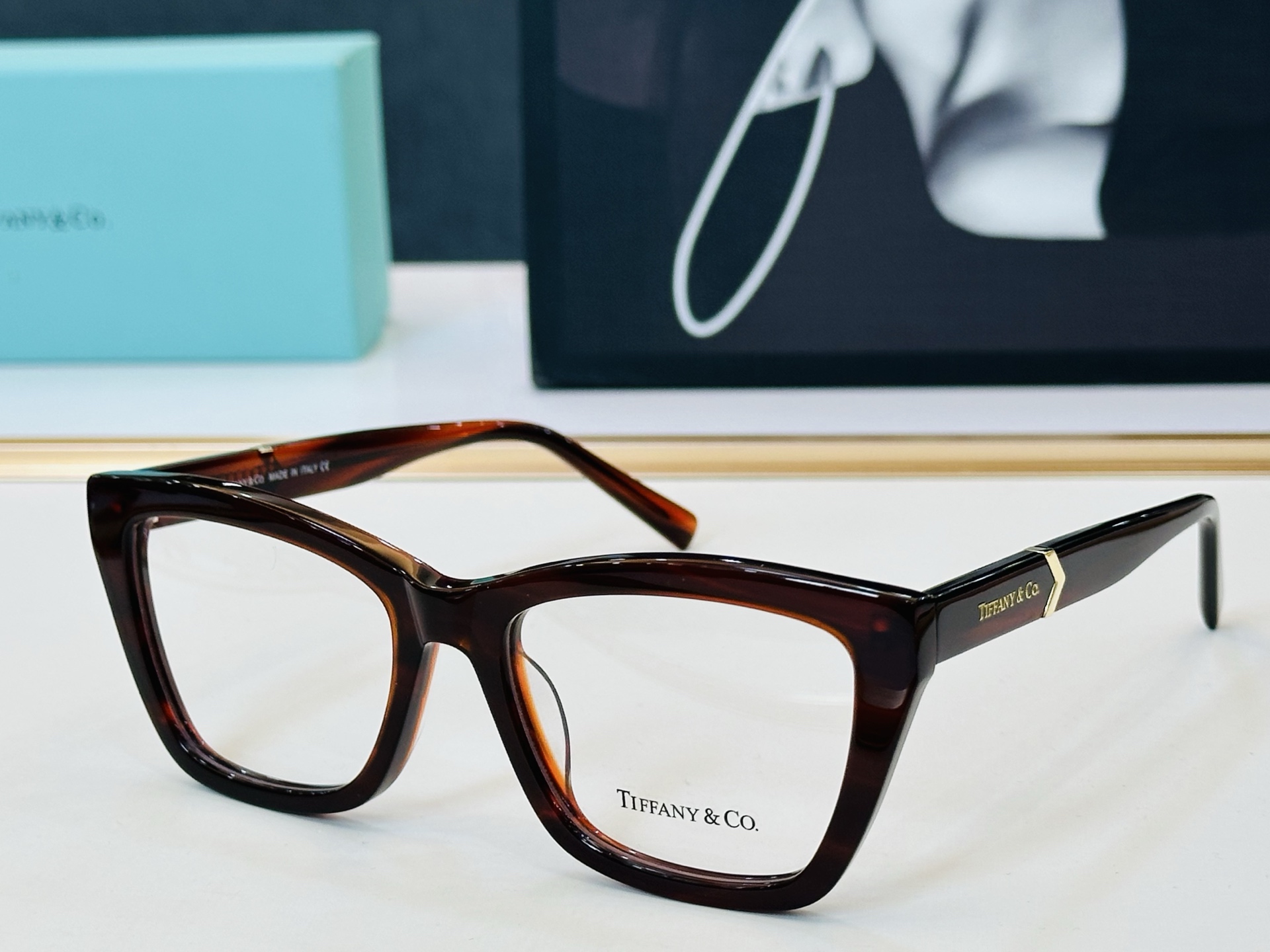 蒂芙家 Tiffany & CO. TF4256 Size：53口18-145 时尚太阳镜架 👍L多色可