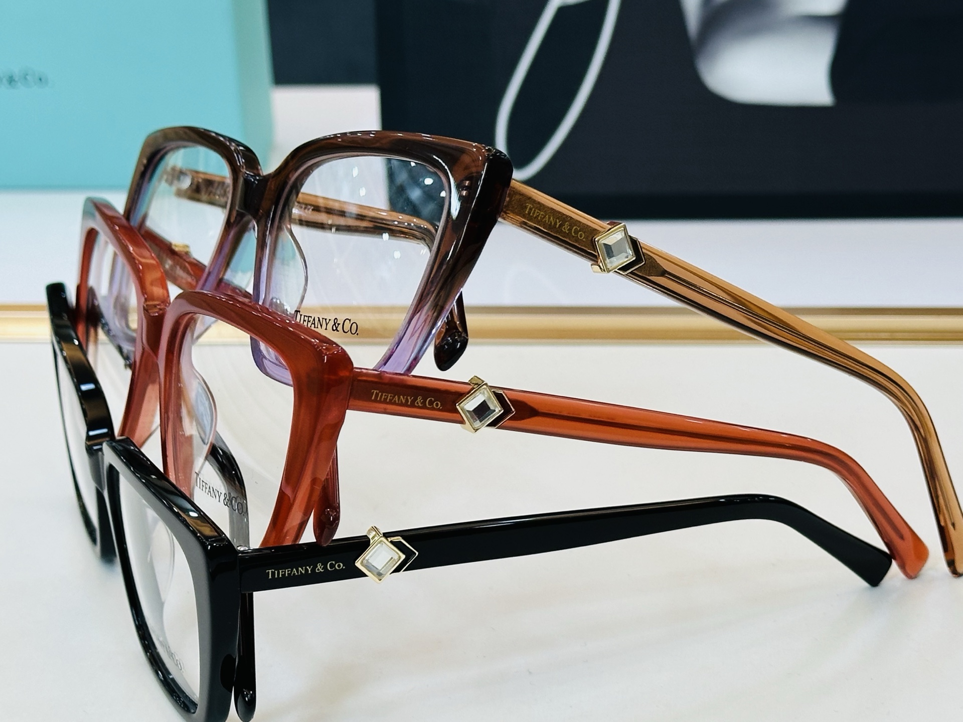 蒂芙家 Tiffany & CO. TF4360 Size：54口19-145 时尚太阳镜架 👍L多色可