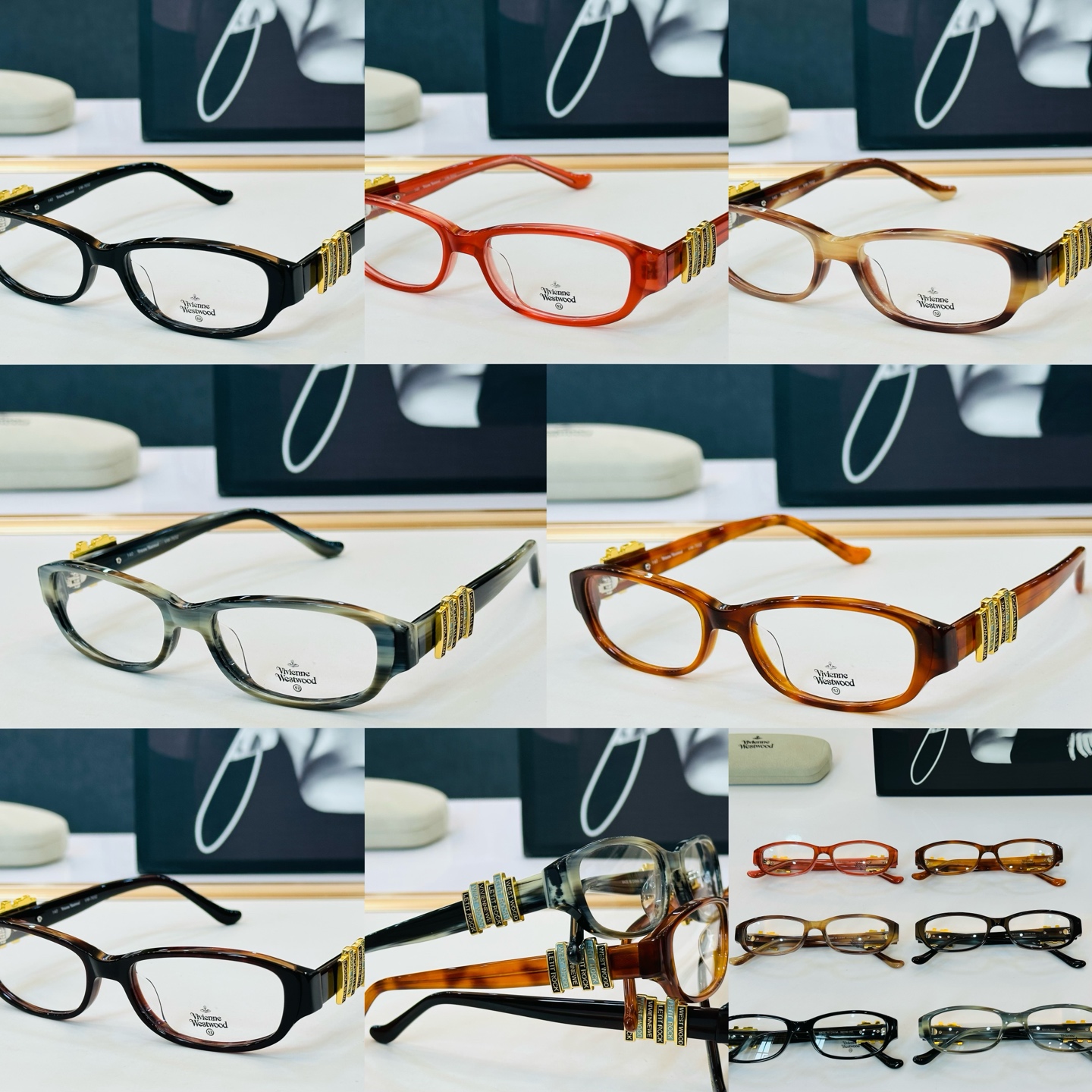 Vivienne WestwoodMod ：VW7032F Size ：52口16-140配盒