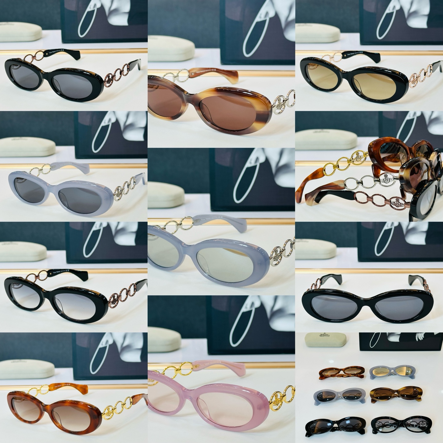 Vivienne WestwoodMod ：VW5093 F Size ：54口18-145 配盒