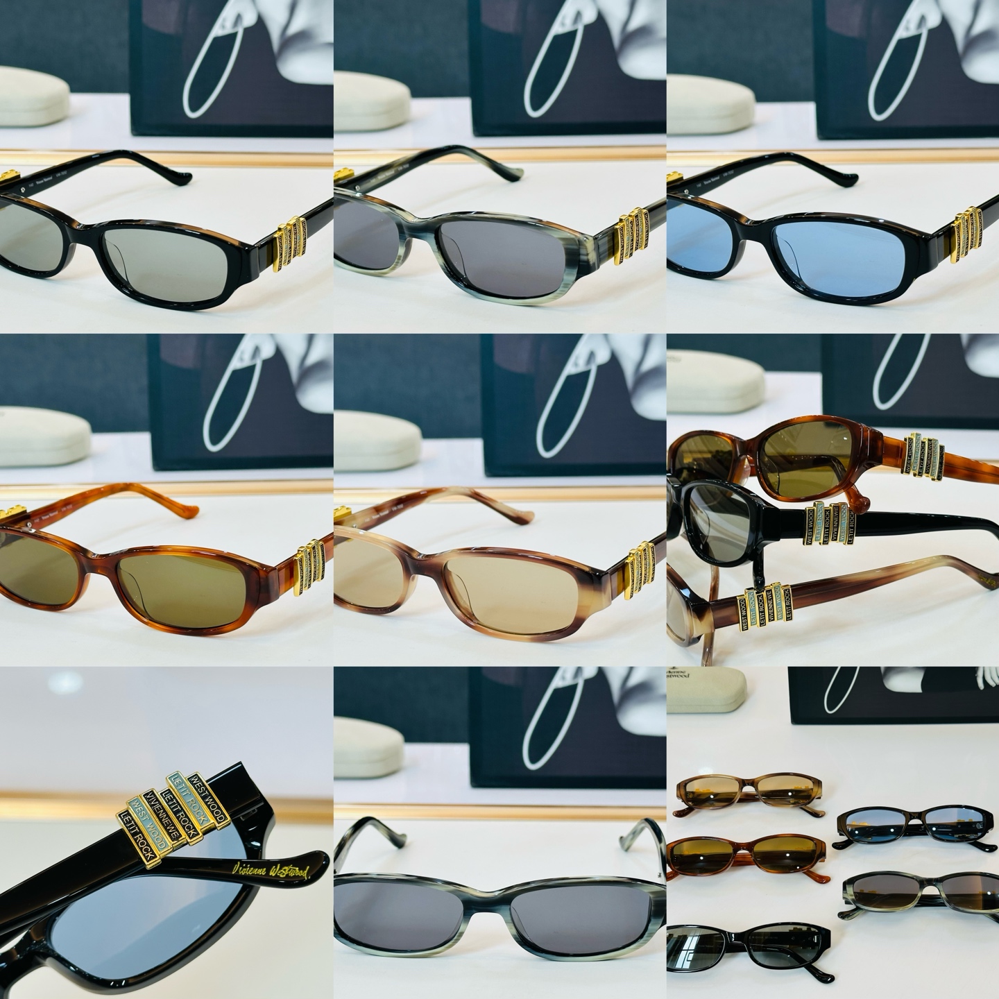 Vivienne WestwoodMod ：VW7032F Size ：52口16-140配盒