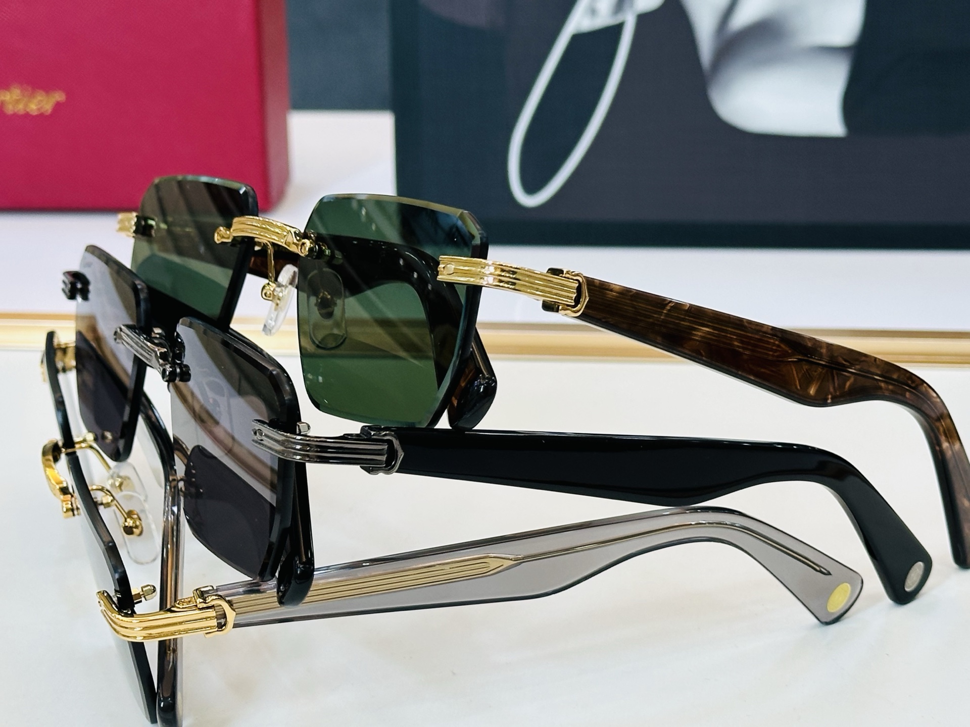 Cartie* 卡家 太阳镜 CT0539S Size：55口19-145  电镀工艺精湛气质十足！J男