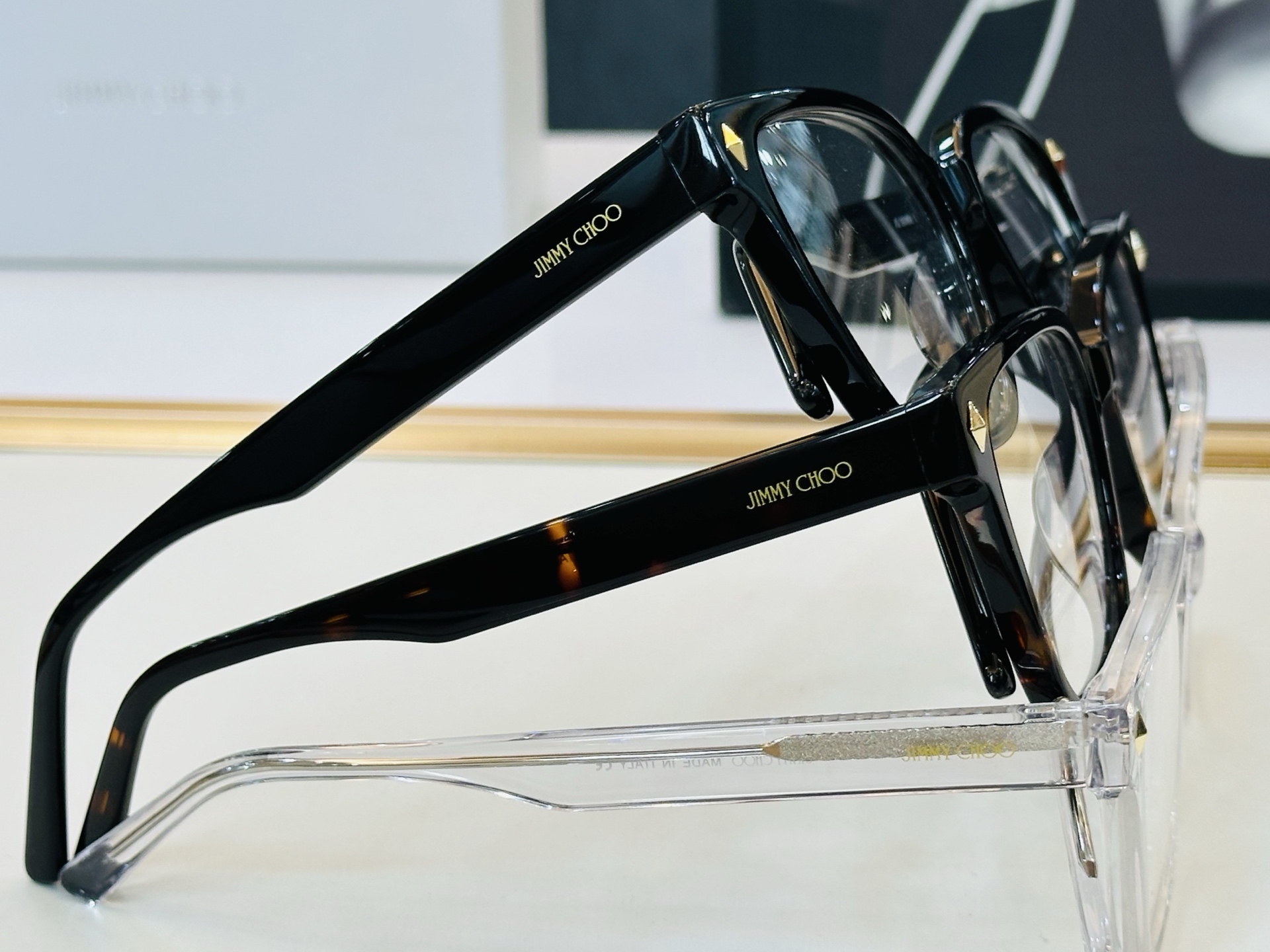 🆕 〖JIMMY CHO*/吉米家 MODEL: JC3038D Size：54口17-145 🧤🧤将引