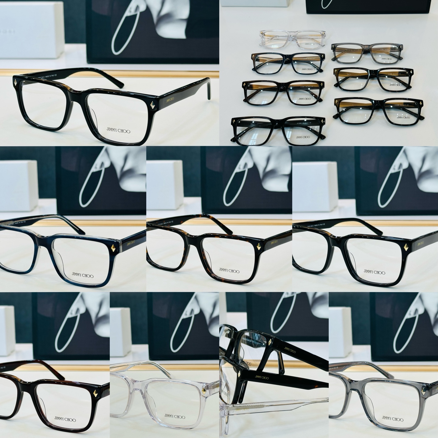 🆕 〖JIMMY CHO*/吉米家 MODEL: JC3039 Size：55口17-145 🧤🧤将引发